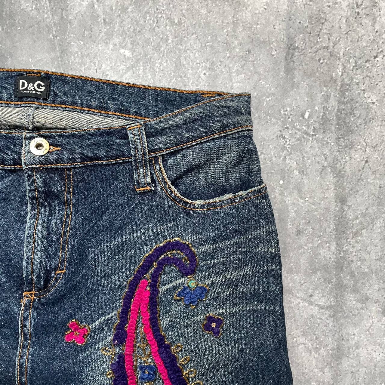 Dolce & Gabbana × Vintage Vintage Dolce & Gabbana Pencil Denim Skirt Women’s Size 30" / US 8 / IT 44 - 12 Thumbnail