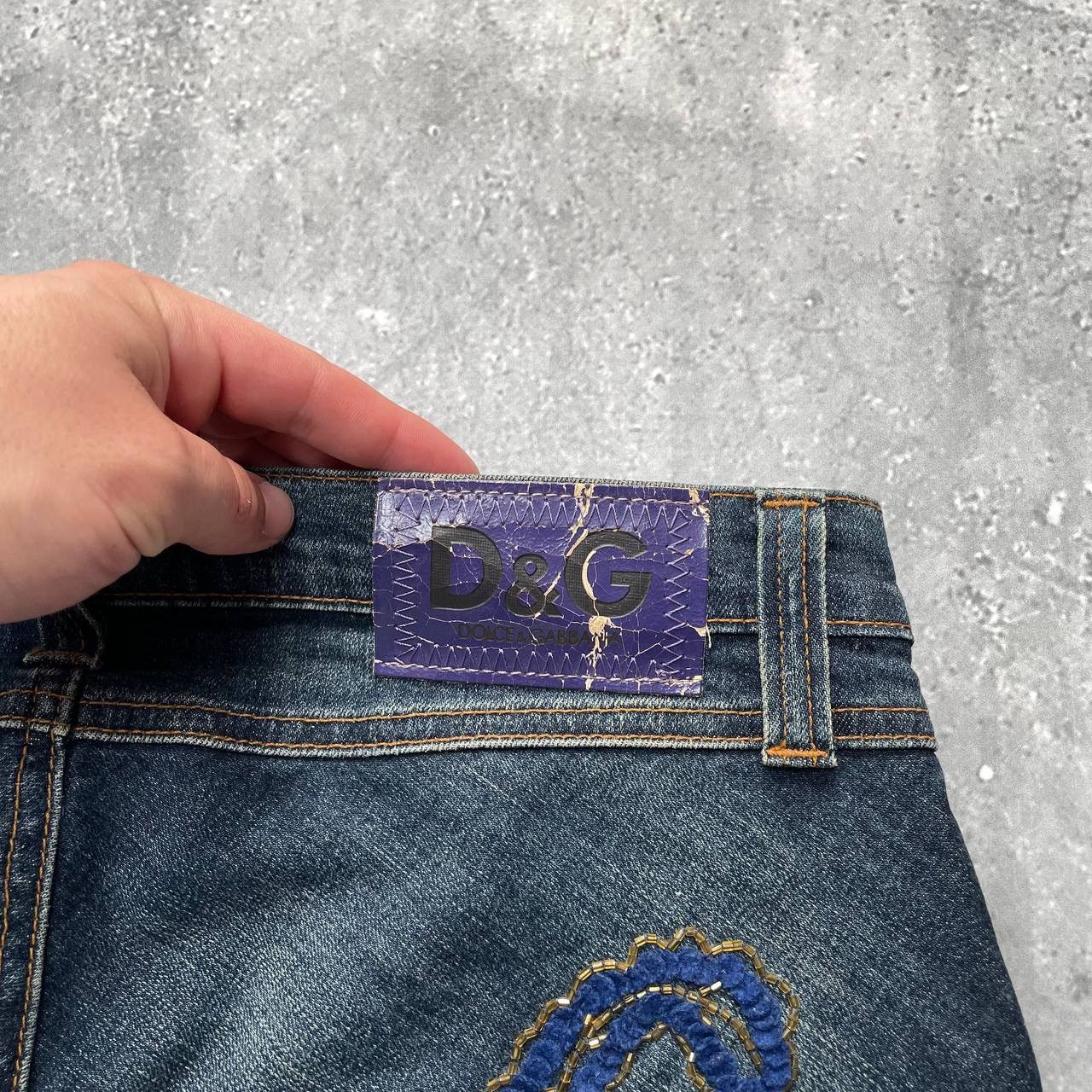 Dolce & Gabbana × Vintage Vintage Dolce & Gabbana Pencil Denim Skirt Women’s Size 30" / US 8 / IT 44 - 21 Thumbnail