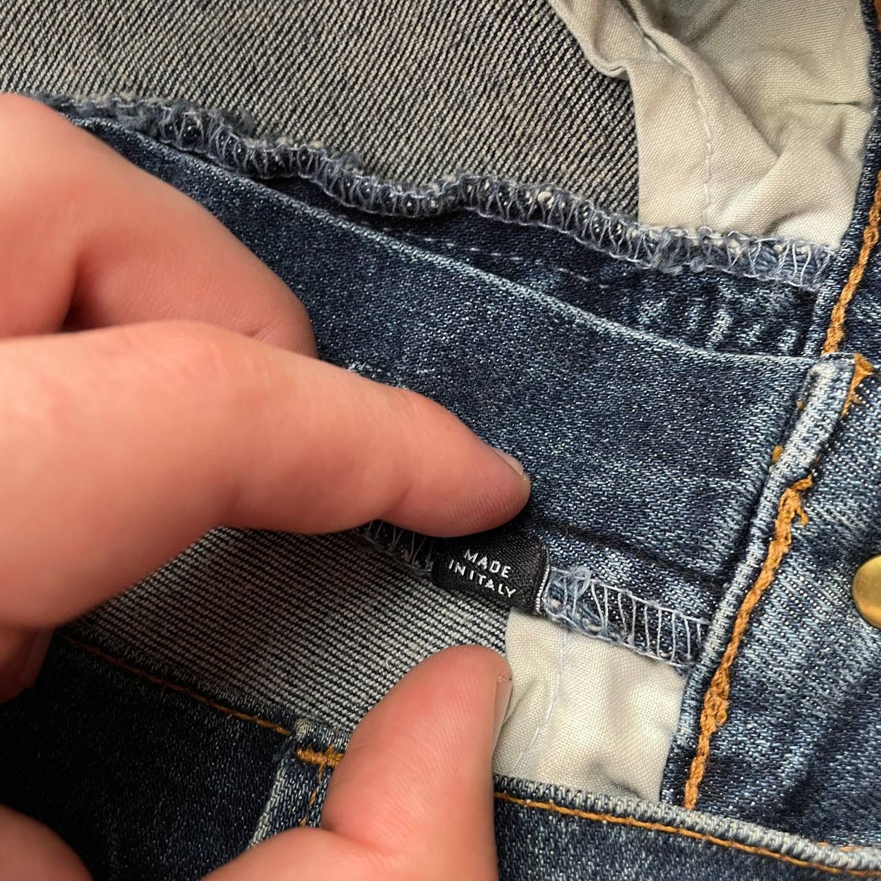 Dolce & Gabbana × Vintage Vintage Dolce & Gabbana Pencil Denim Skirt Women’s Size 30" / US 8 / IT 44 - 6 Thumbnail