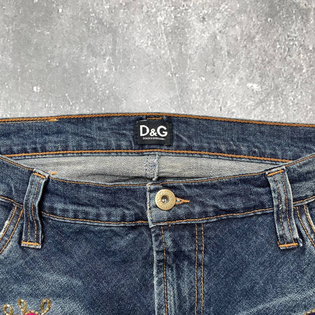Dolce & Gabbana × Vintage Vintage Dolce & Gabbana Pencil Denim Skirt Women’s Size 30" / US 8 / IT 44 - 4 Thumbnail