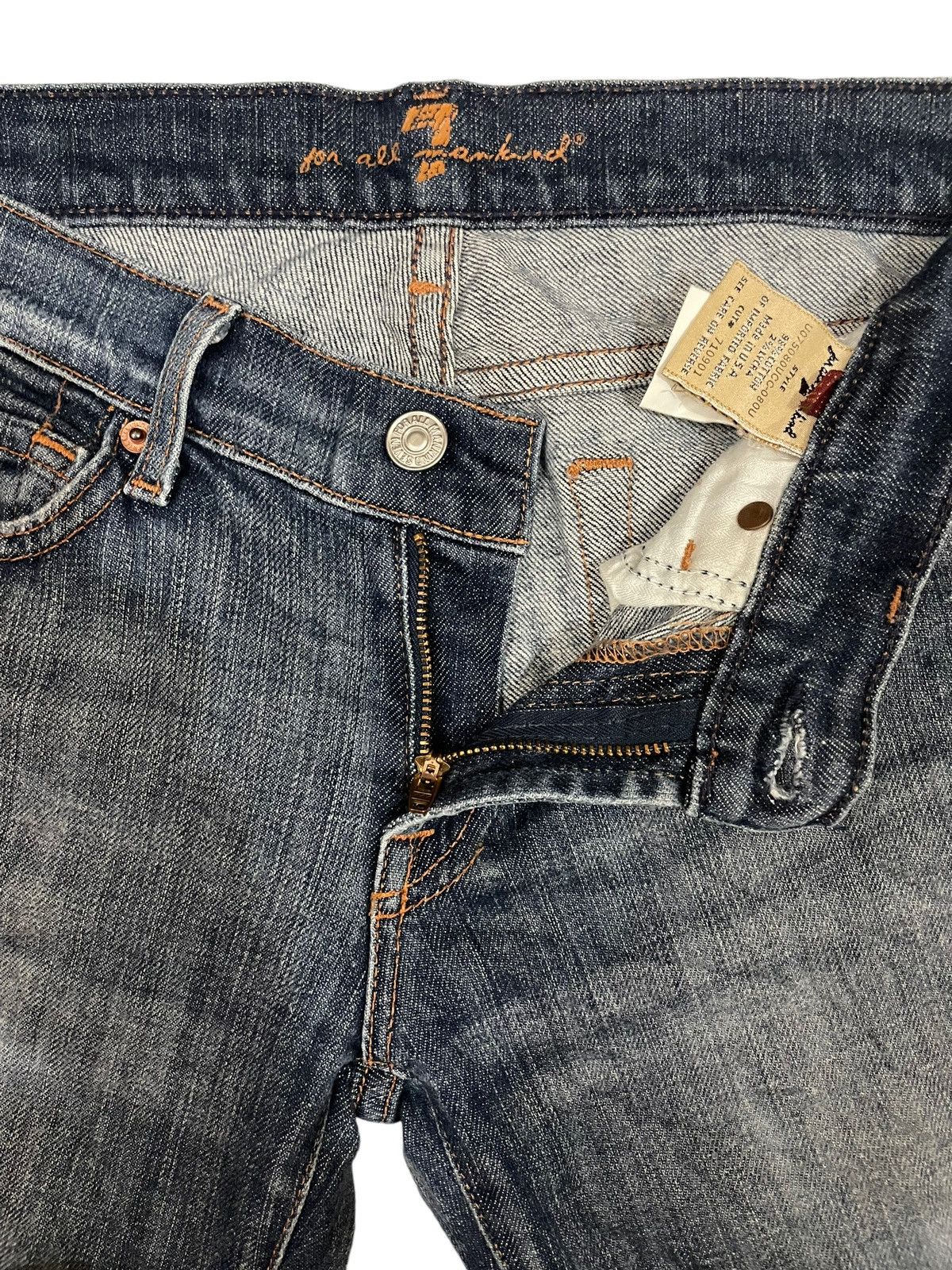 7 For All Mankind Vintage 7 For All Mankind Bootcut Denim Size US 28 / EU 44 - 10 Thumbnail