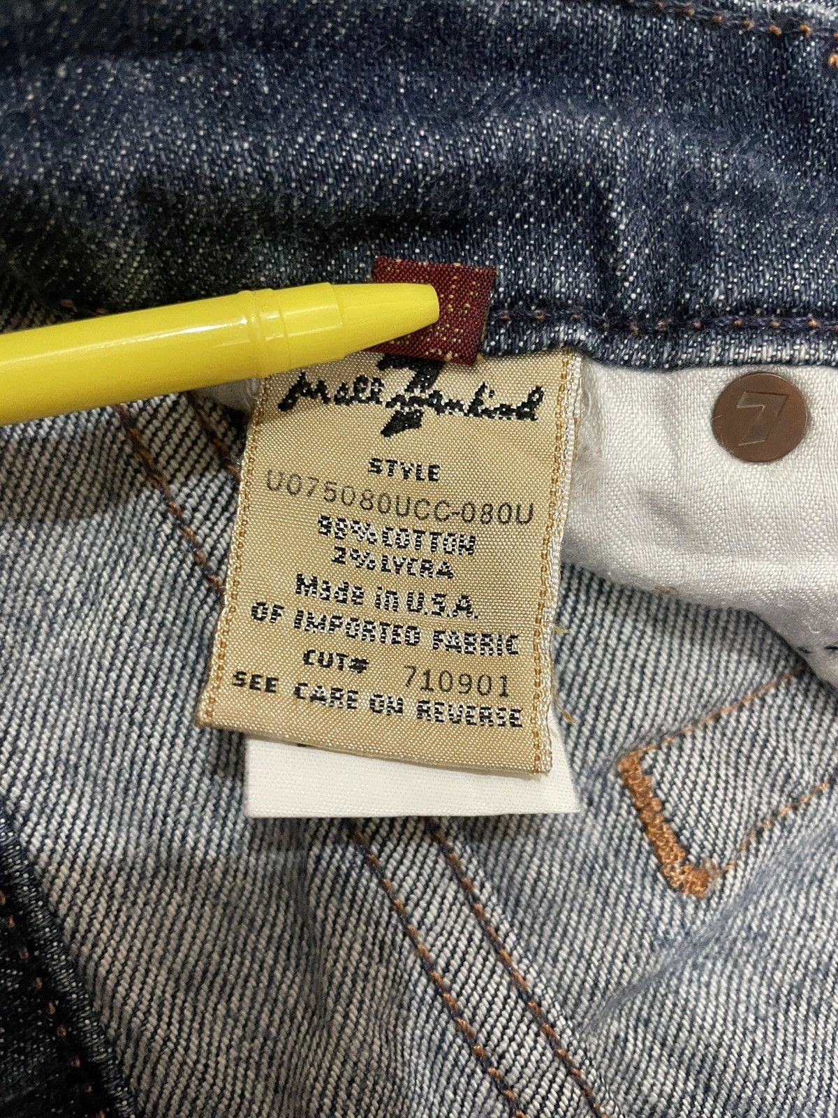 7 For All Mankind Vintage 7 For All Mankind Bootcut Denim Size US 28 / EU 44 - 18 Thumbnail