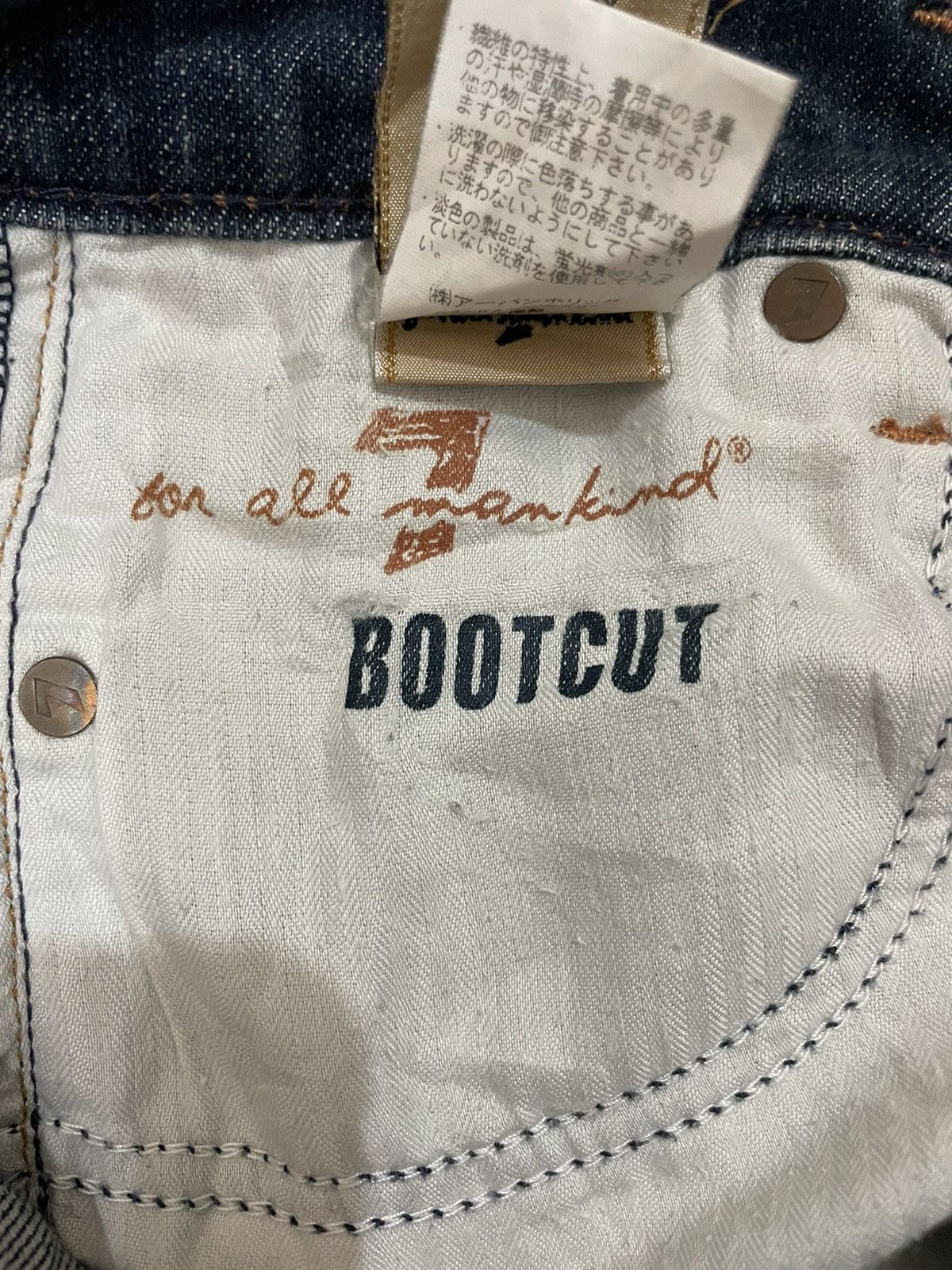 7 For All Mankind Vintage 7 For All Mankind Bootcut Denim Size US 28 / EU 44 - 21 Thumbnail