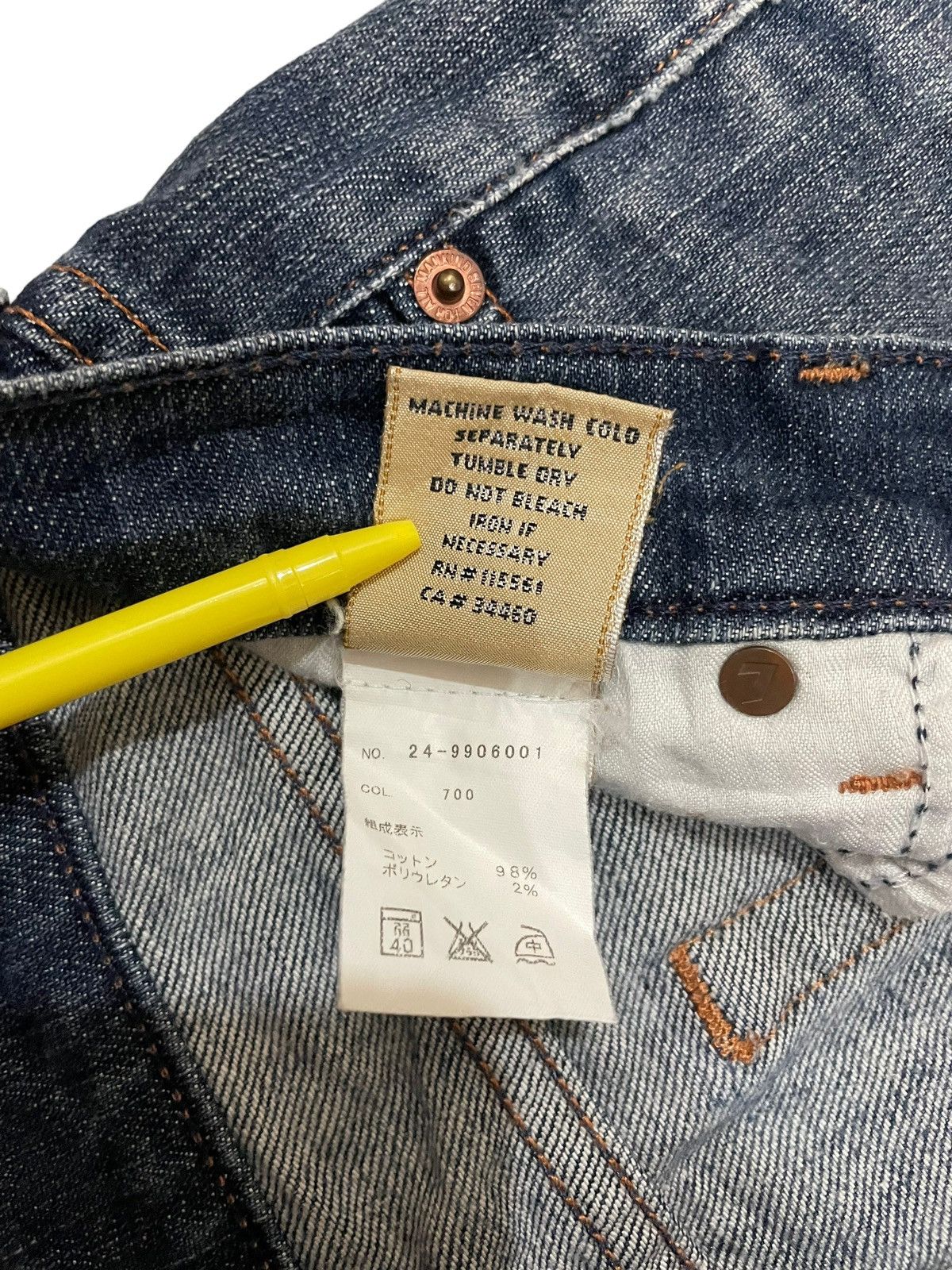 7 For All Mankind Vintage 7 For All Mankind Bootcut Denim Size US 28 / EU 44 - 19 Thumbnail