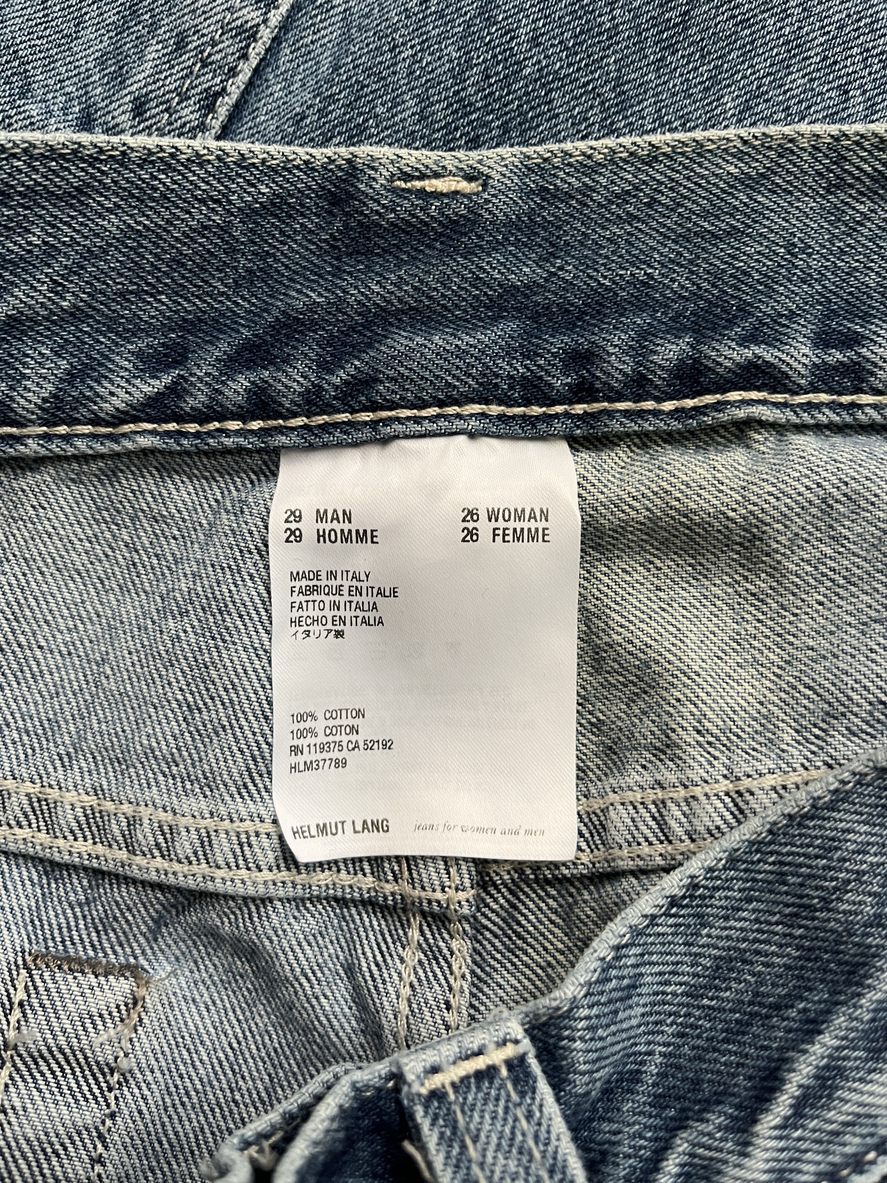 Helmut Lang ⚡️QUICK SALE⚡️2018 Helmut Lang Utility Cargo Jeans Pants Size US 29 - 3 Thumbnail