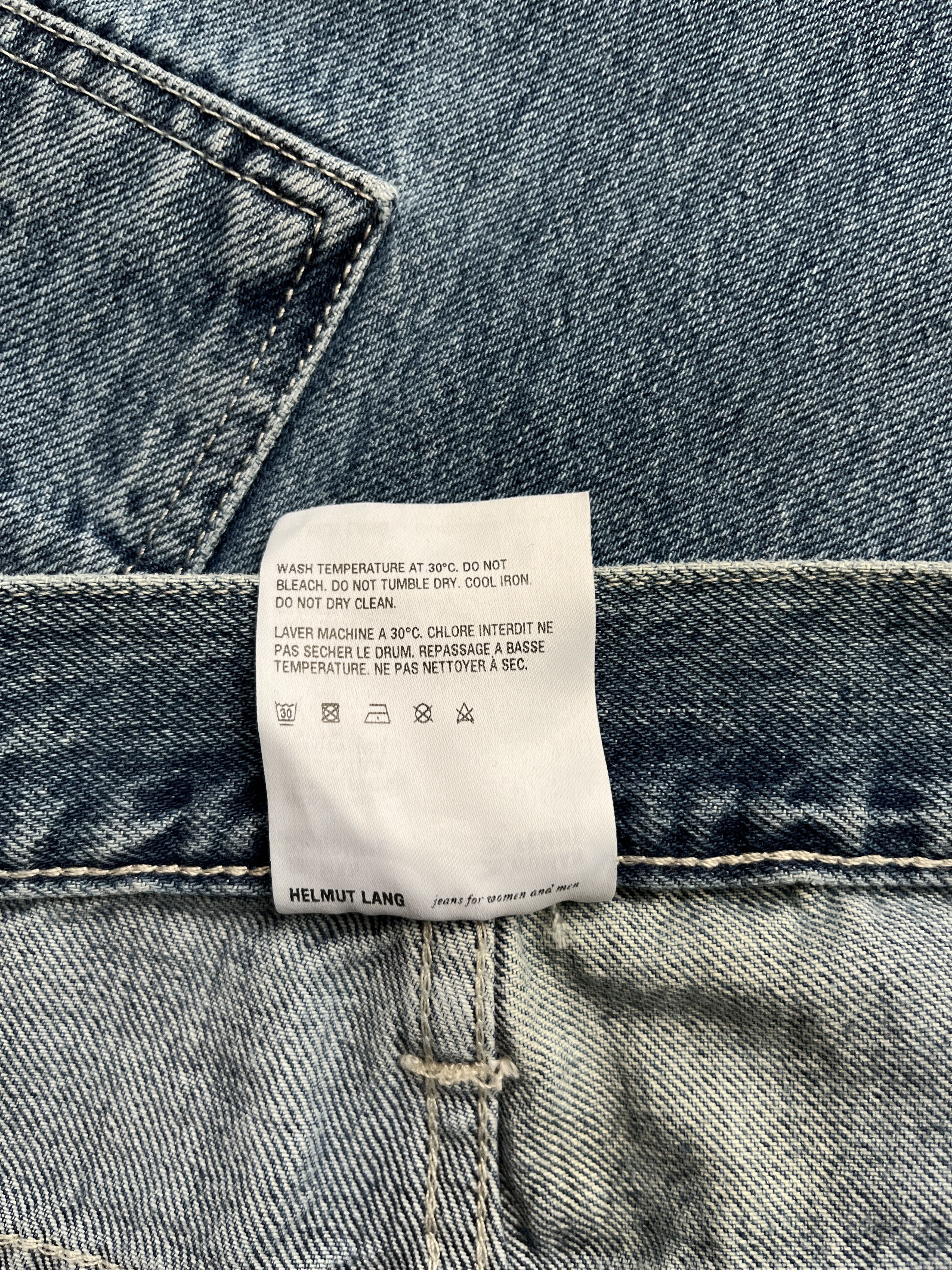 Helmut Lang ⚡️QUICK SALE⚡️2018 Helmut Lang Utility Cargo Jeans Pants Size US 29 - 4 Thumbnail