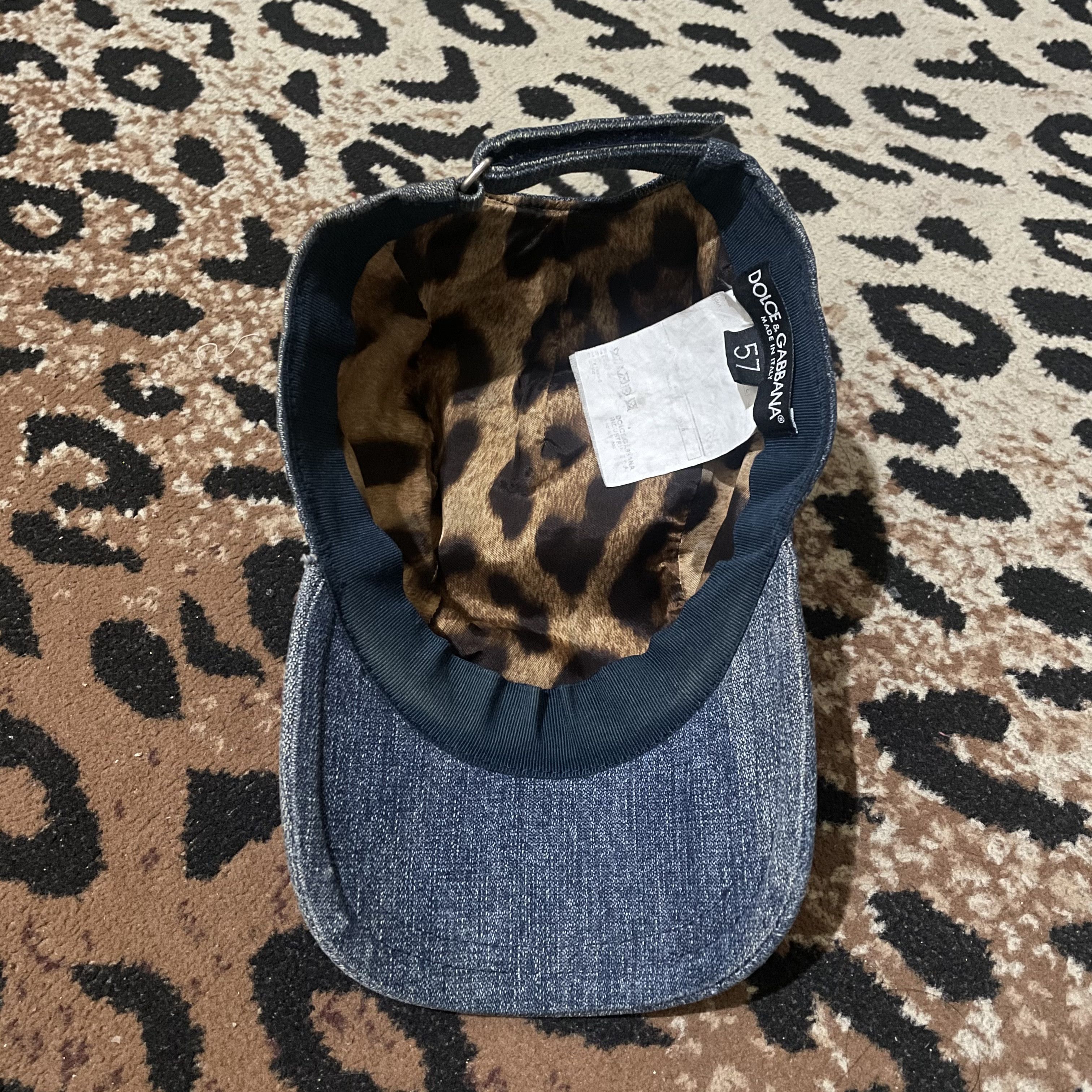 Dolce & Gabbana Dolce Gabbana Distressed Cherry Hats Size ONE SIZE - 6 Thumbnail