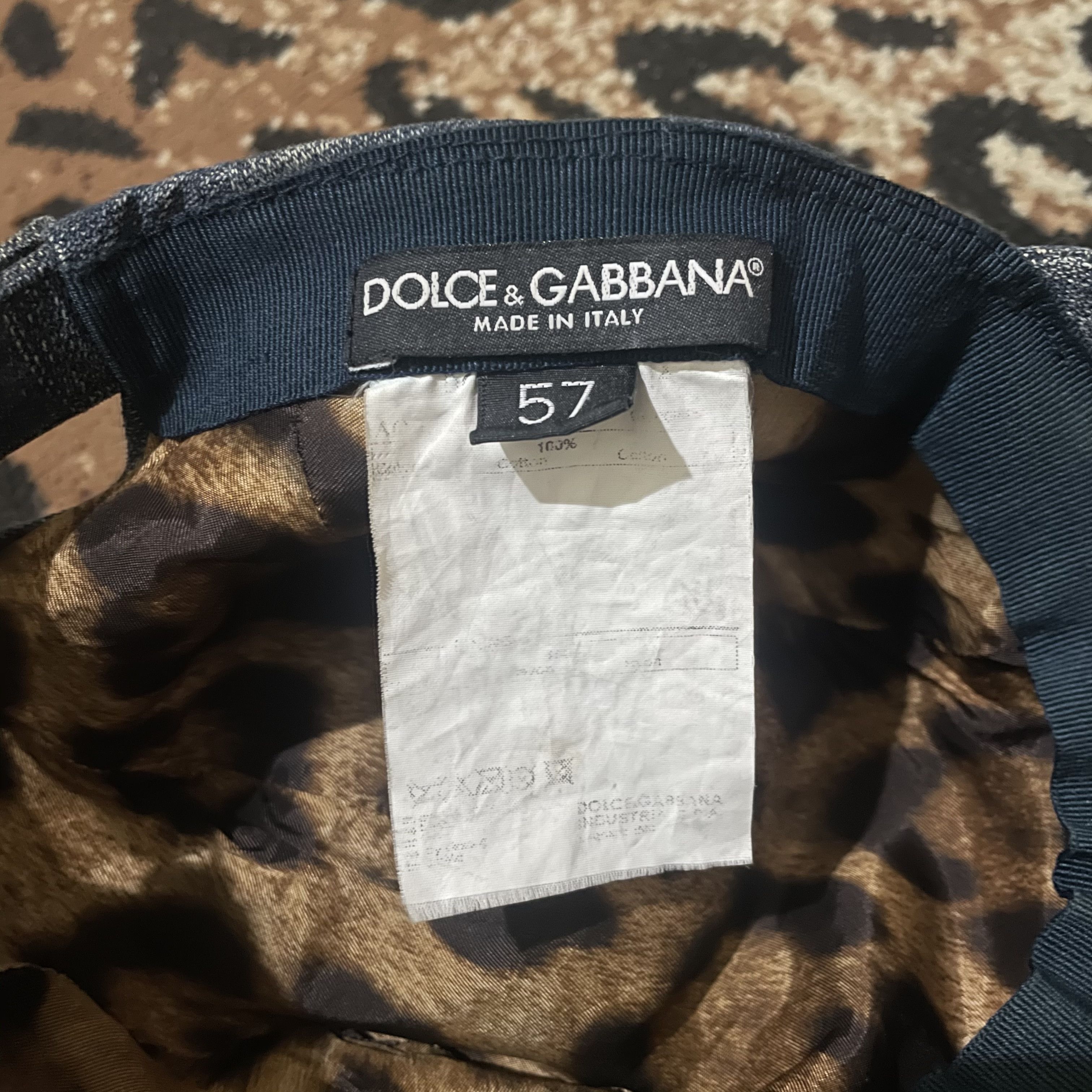 Dolce & Gabbana Dolce Gabbana Distressed Cherry Hats Size ONE SIZE - 7 Thumbnail
