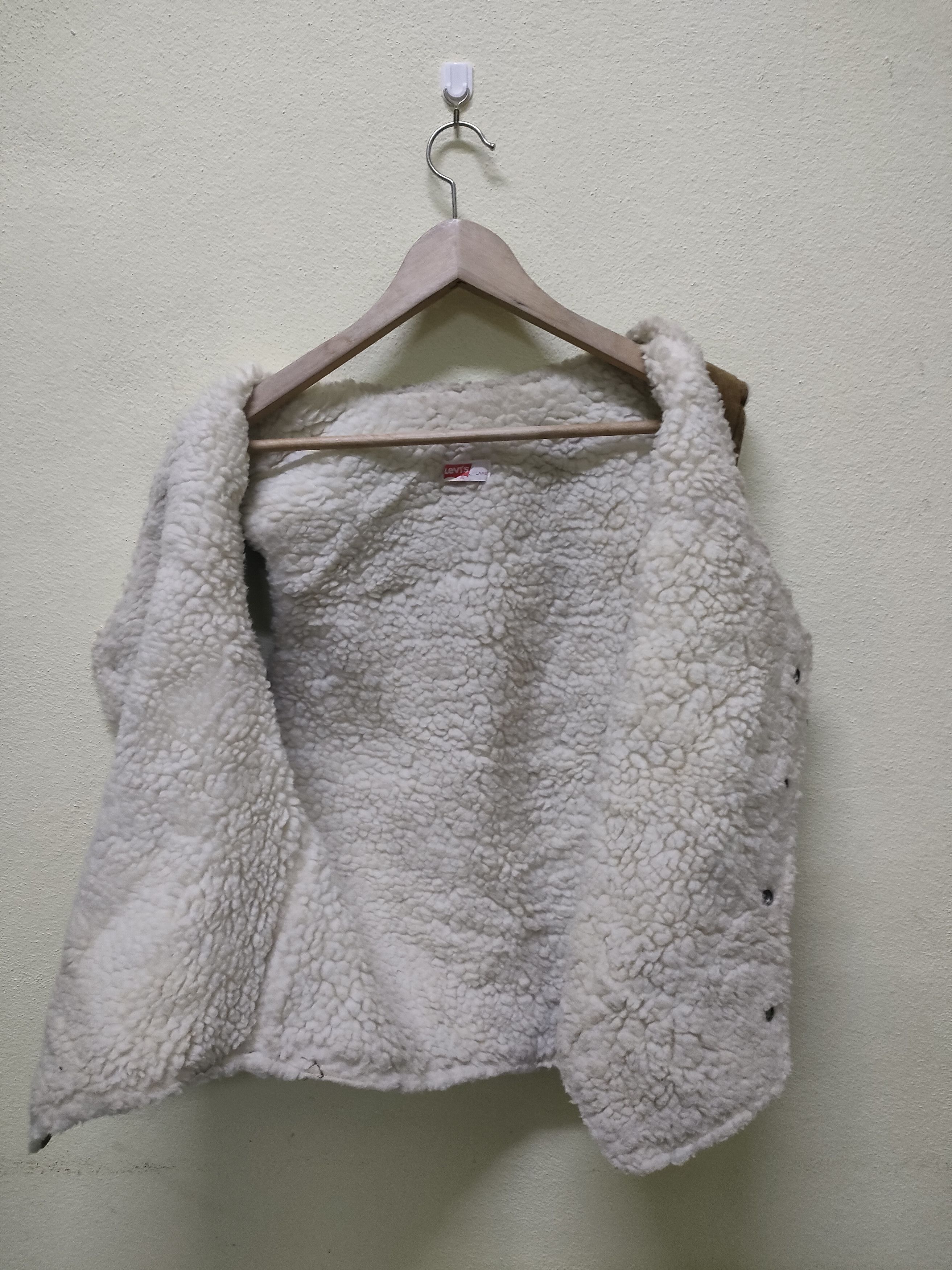 Levi's × Levi's Vintage Clothing × Vintage 💯Vintage Levi's Curdoroy Sherpa Fleece Vest Size US L / EU 52-54 / 3 - 7 Thumbnail