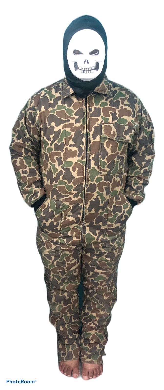 Vintage VINTAGE JUMPSUIT DUCK CAMO SKIN MADE IN USA Size 42S - 2 Thumbnail