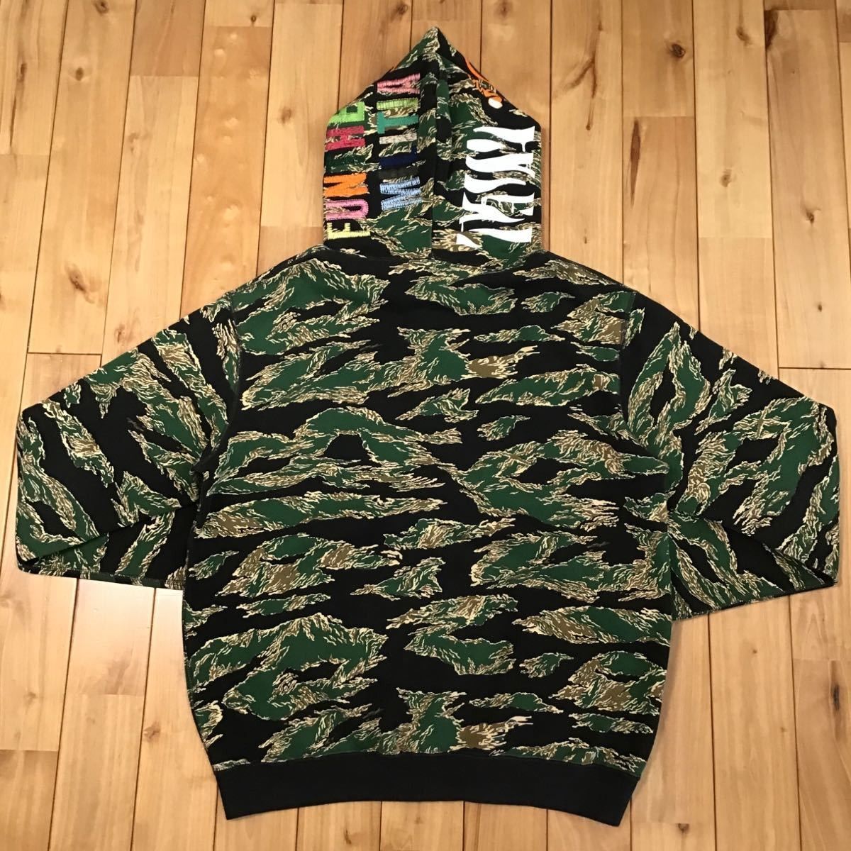 Bape BAPE Tiger full zip hoodie tiger camo Size US M / EU 48-50 / 2 - 5 Thumbnail