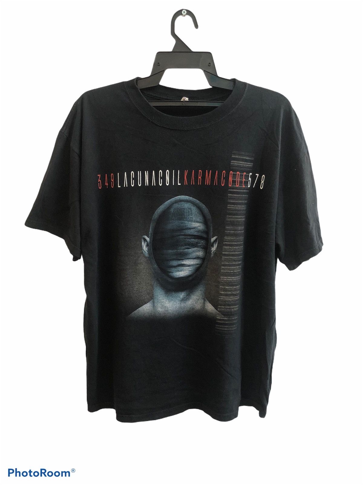 Band Tees × Rap Tees 349 LACUNA COIL KARMACODE 578 Promo tee size XL Size US XL / EU 56 / 4 - 1 Thumbnail