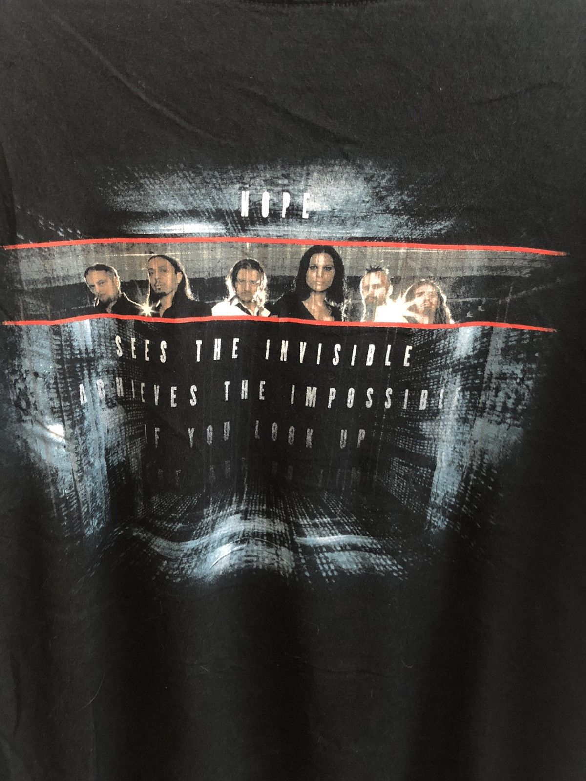 Band Tees × Rap Tees 349 LACUNA COIL KARMACODE 578 Promo tee size XL Size US XL / EU 56 / 4 - 4 Thumbnail
