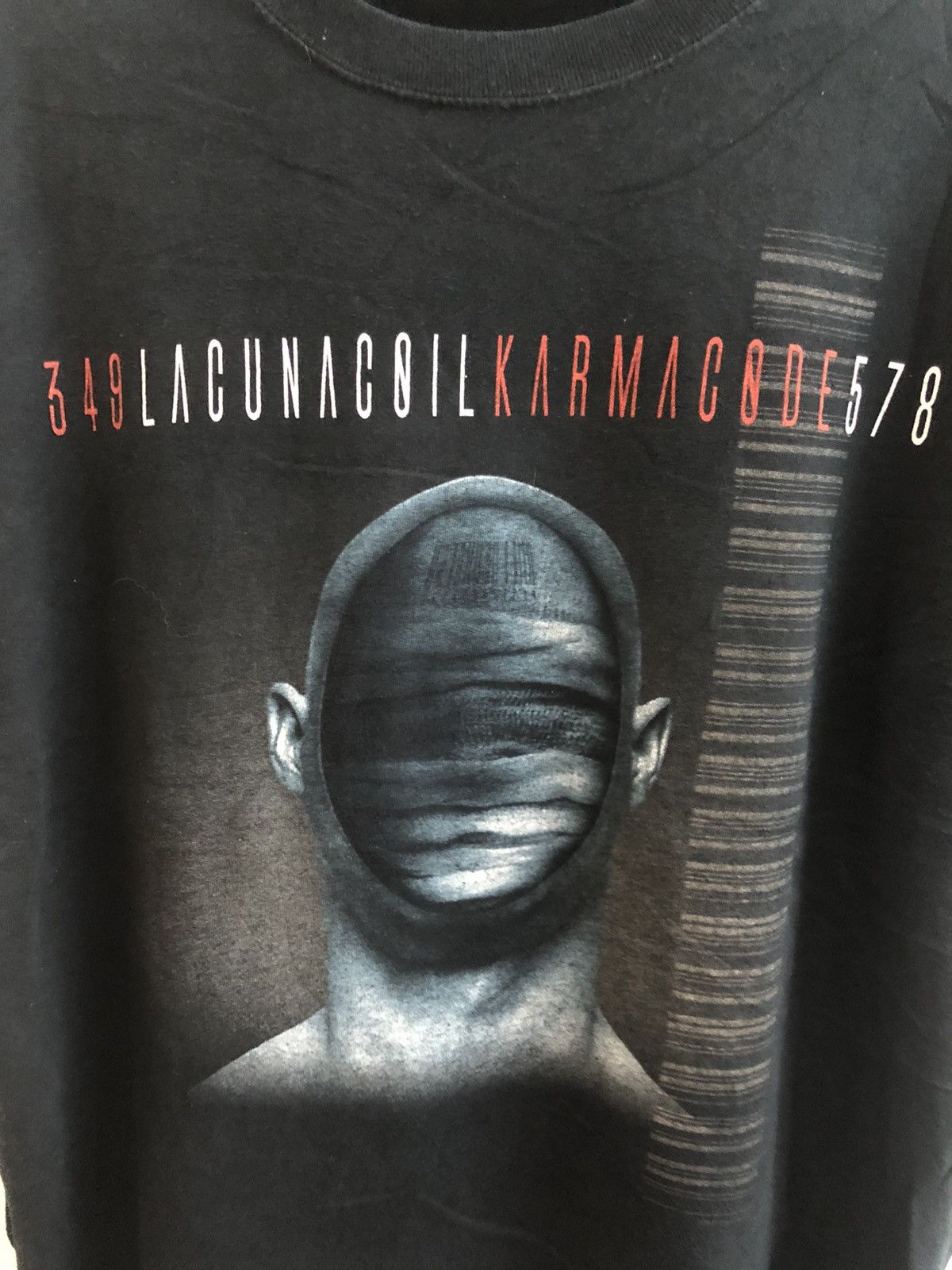 Band Tees × Rap Tees 349 LACUNA COIL KARMACODE 578 Promo tee size XL Size US XL / EU 56 / 4 - 3 Thumbnail