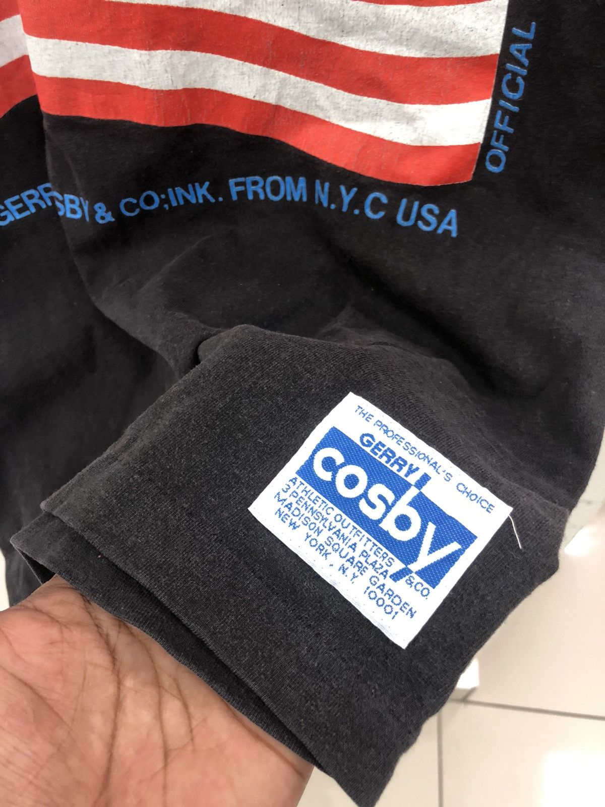 Japanese Brand × Vintage VINTAGE tee made in USA GERRY COSBY OFFICIAL LICENSE PRODCT Size US M / EU 48-50 / 2 - 5 Thumbnail