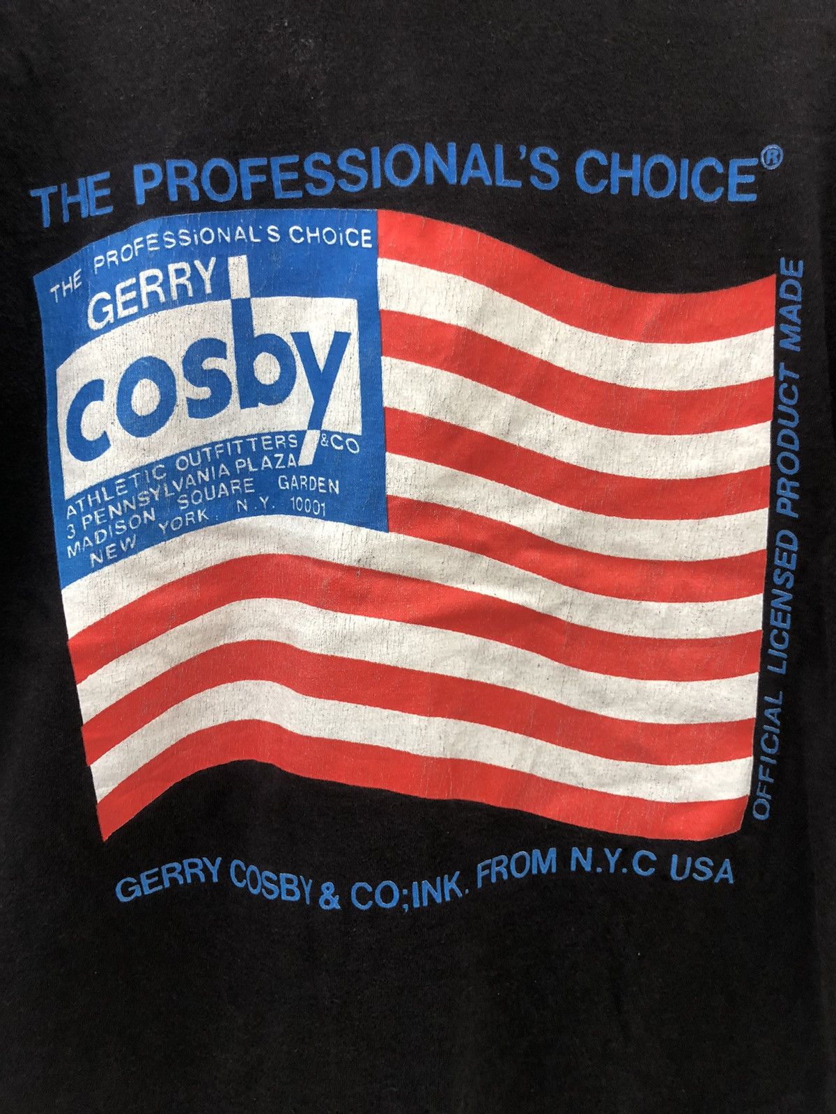 Japanese Brand × Vintage VINTAGE tee made in USA GERRY COSBY OFFICIAL LICENSE PRODCT Size US M / EU 48-50 / 2 - 3 Thumbnail