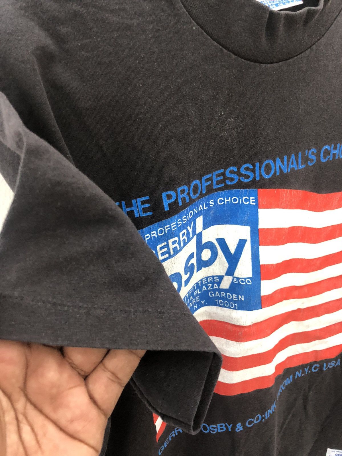 Japanese Brand × Vintage VINTAGE tee made in USA GERRY COSBY OFFICIAL LICENSE PRODCT Size US M / EU 48-50 / 2 - 4 Thumbnail