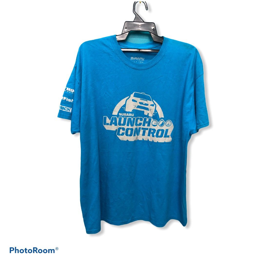 American Apparel × Vintage SUBARU rally team USA Launch control tee Size US XL / EU 56 / 4 - 1 Thumbnail
