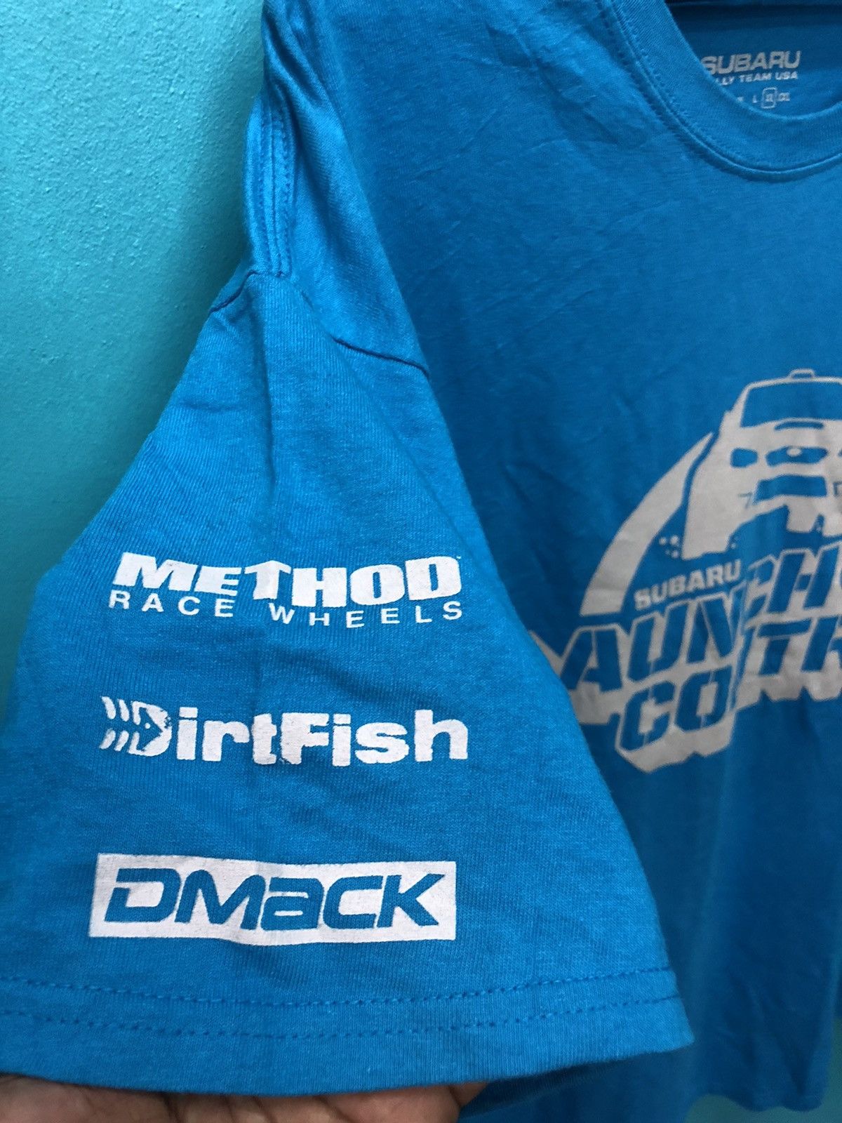 American Apparel × Vintage SUBARU rally team USA Launch control tee Size US XL / EU 56 / 4 - 3 Thumbnail