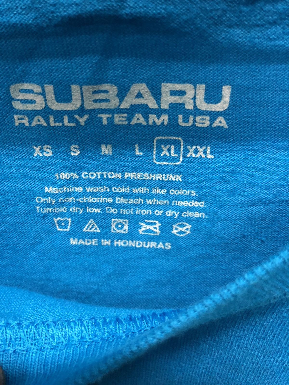 American Apparel × Vintage SUBARU rally team USA Launch control tee Size US XL / EU 56 / 4 - 5 Thumbnail
