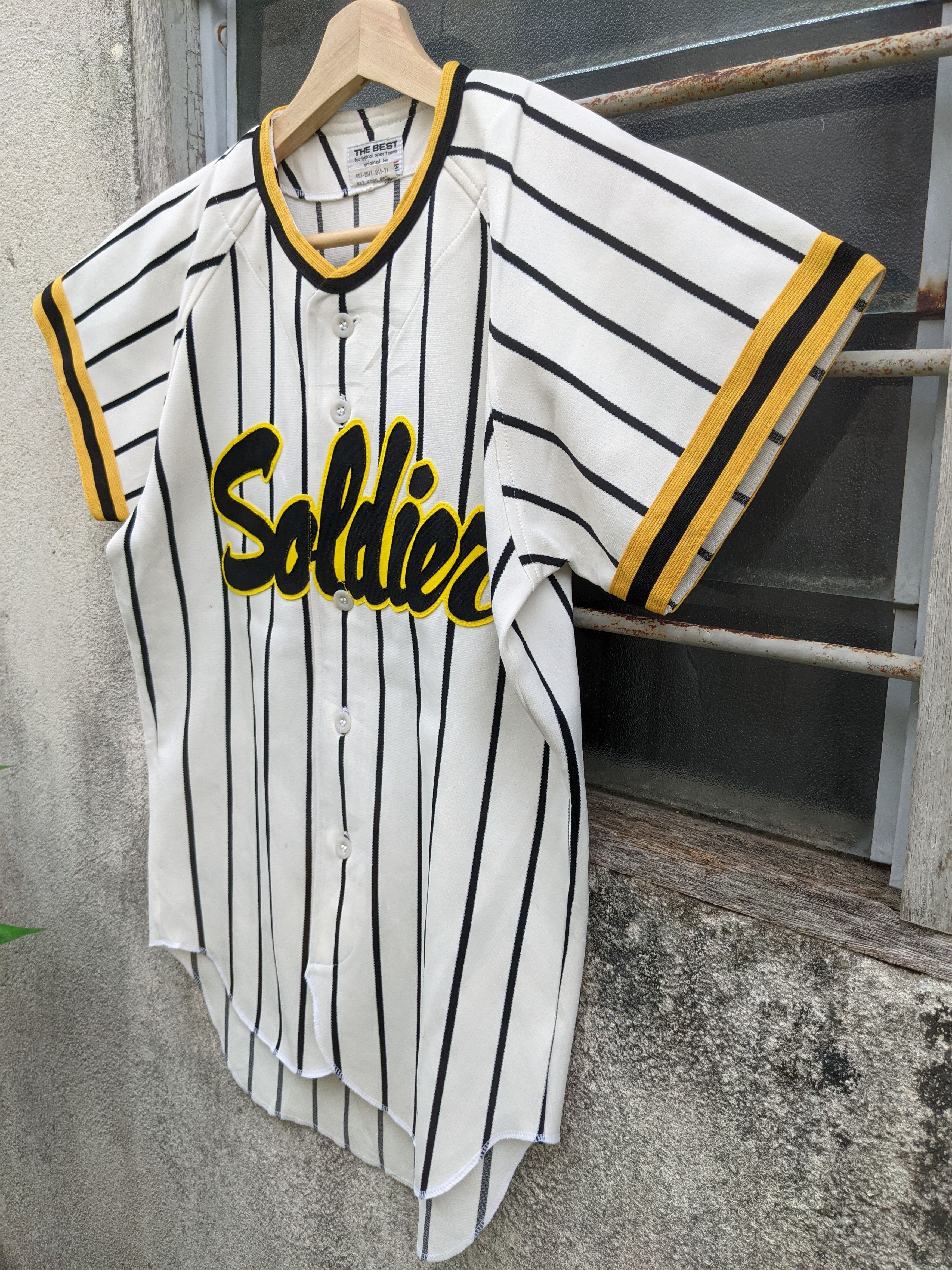 Descente × Japanese Brand × Vintage ⚡️Steals⚡️ Vintage Descente Soldier Baseball Jersey Size US S / EU 44-46 / 1 - 3 Thumbnail