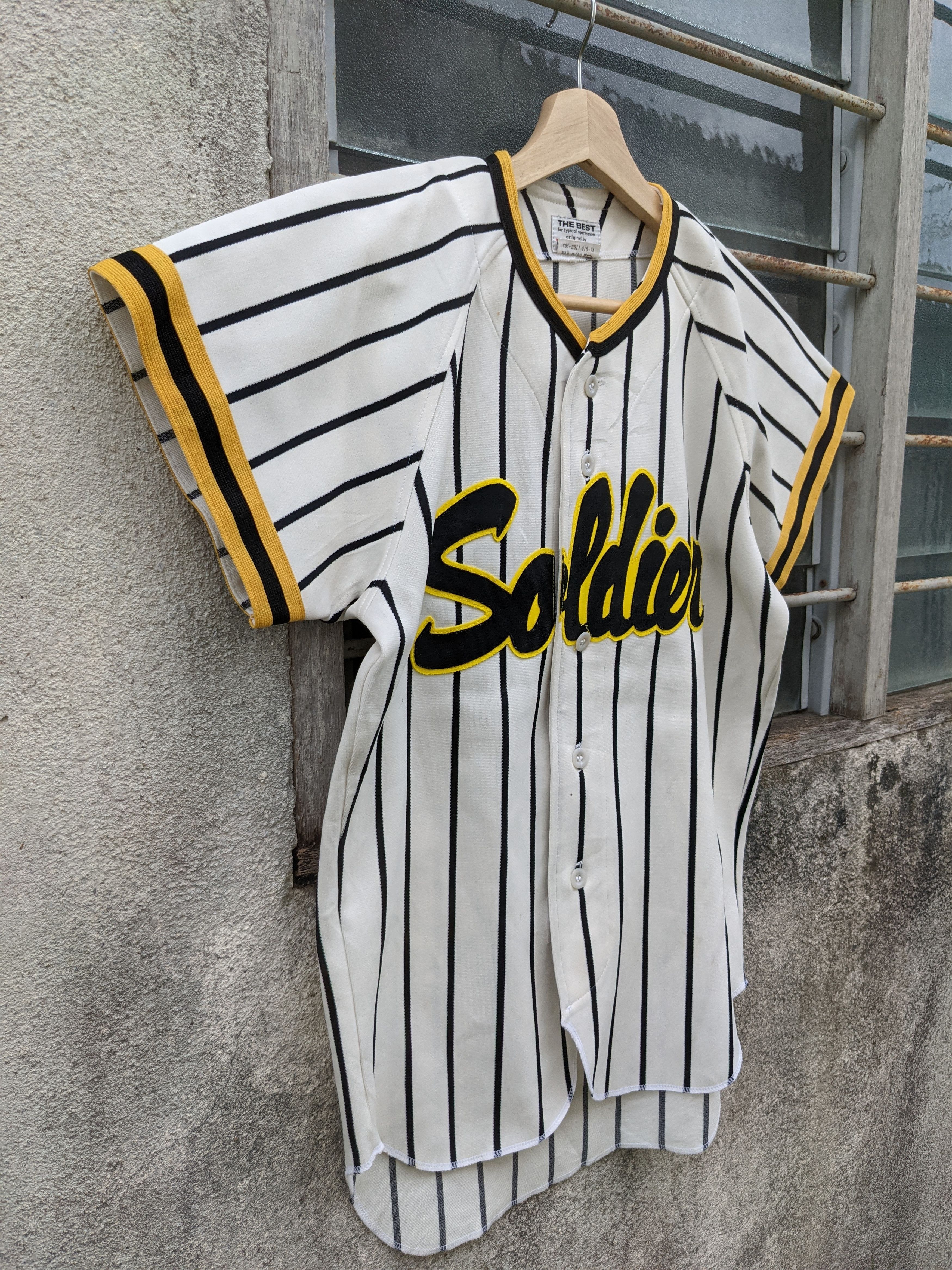 Descente × Japanese Brand × Vintage ⚡️Steals⚡️ Vintage Descente Soldier Baseball Jersey Size US S / EU 44-46 / 1 - 4 Thumbnail