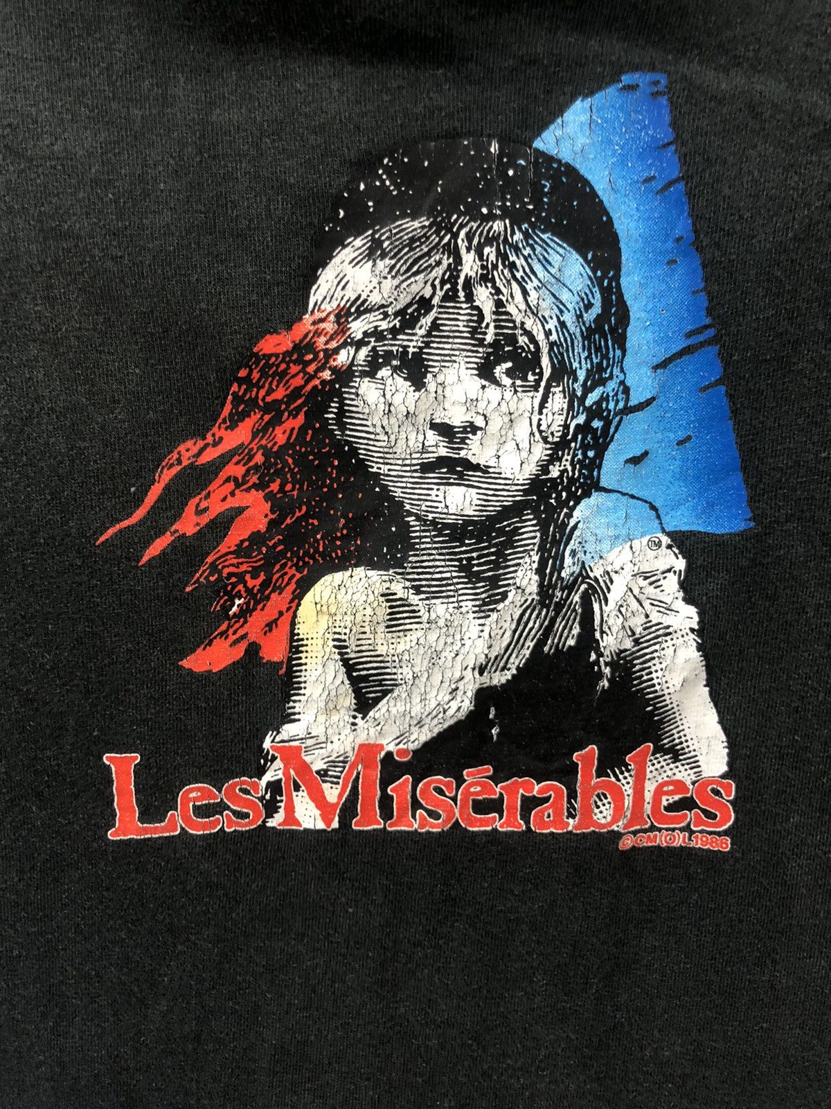 Vintage Vintage 80s Movie - Les Miserables 1986 size L Size US L / EU 52-54 / 3 - 3 Thumbnail