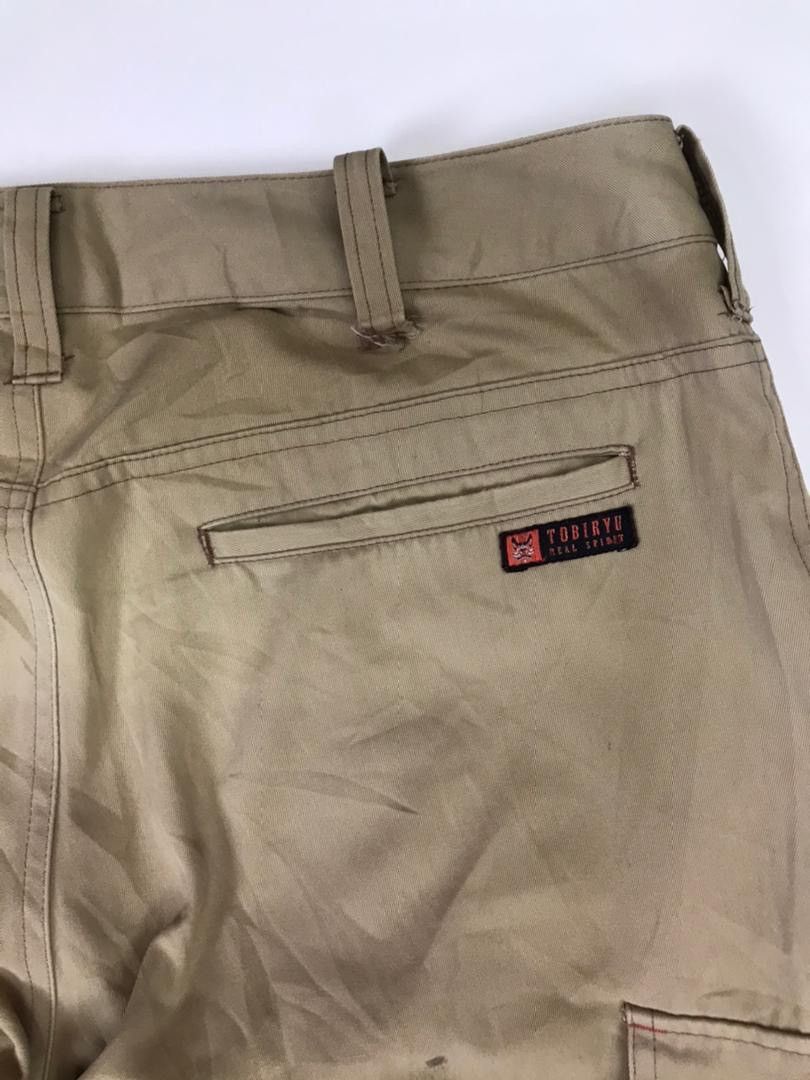 Japanese Brand Distressed TOBIRYU worker pants Size US 33 - 18 Thumbnail