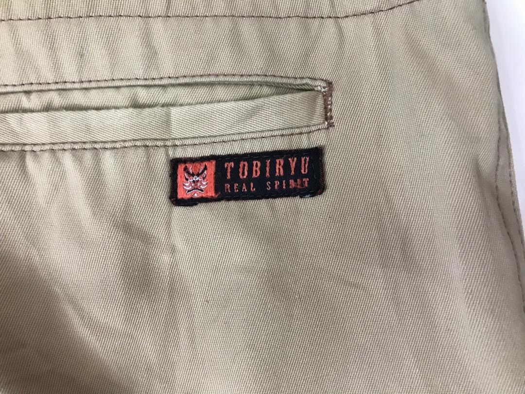Japanese Brand Distressed TOBIRYU worker pants Size US 33 - 16 Thumbnail