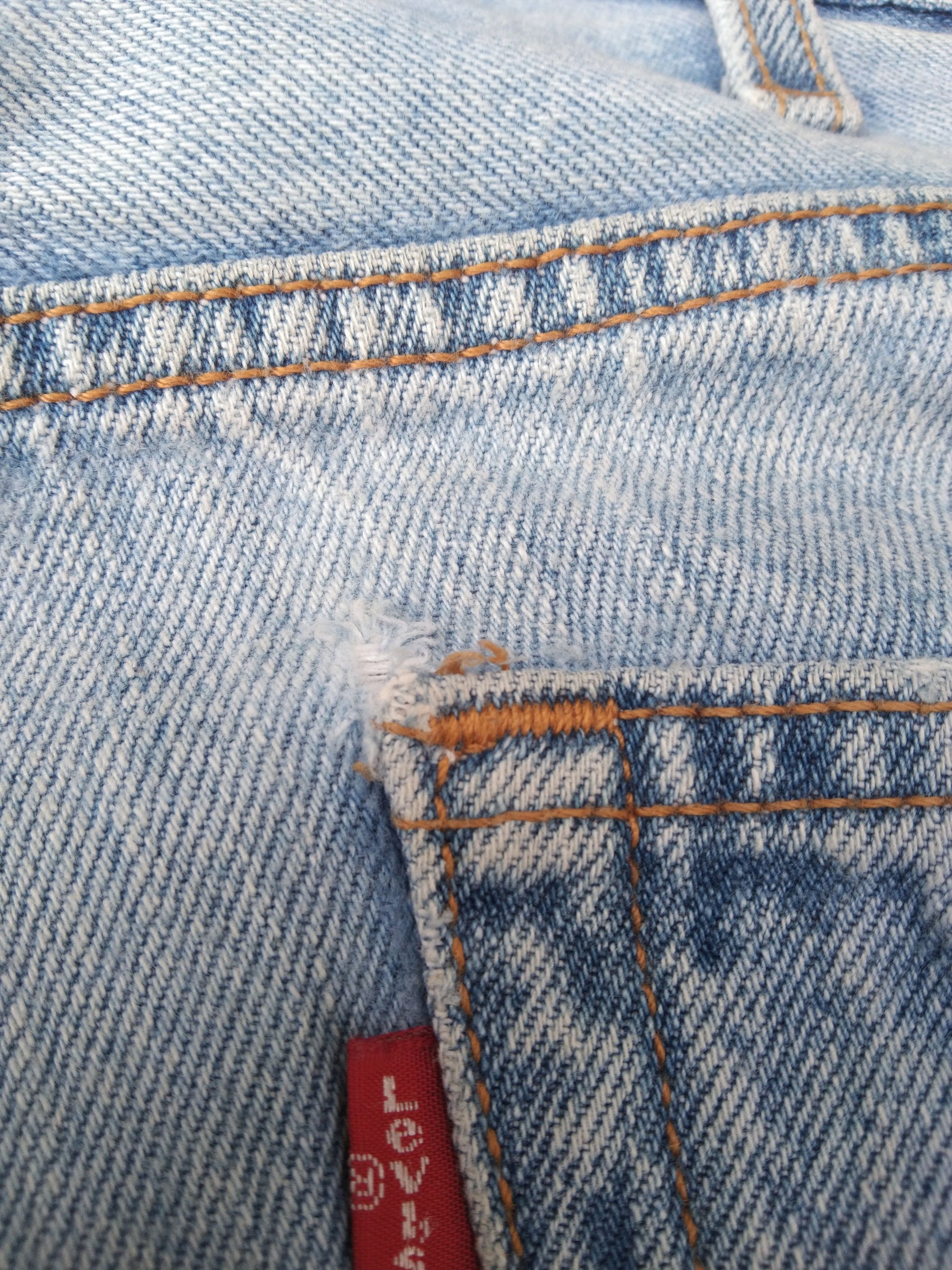 Levi's × Vintage Vintage Levis 501 Straight Leg Jeans 38x30 Size US 38 / EU 54 - 5 Thumbnail