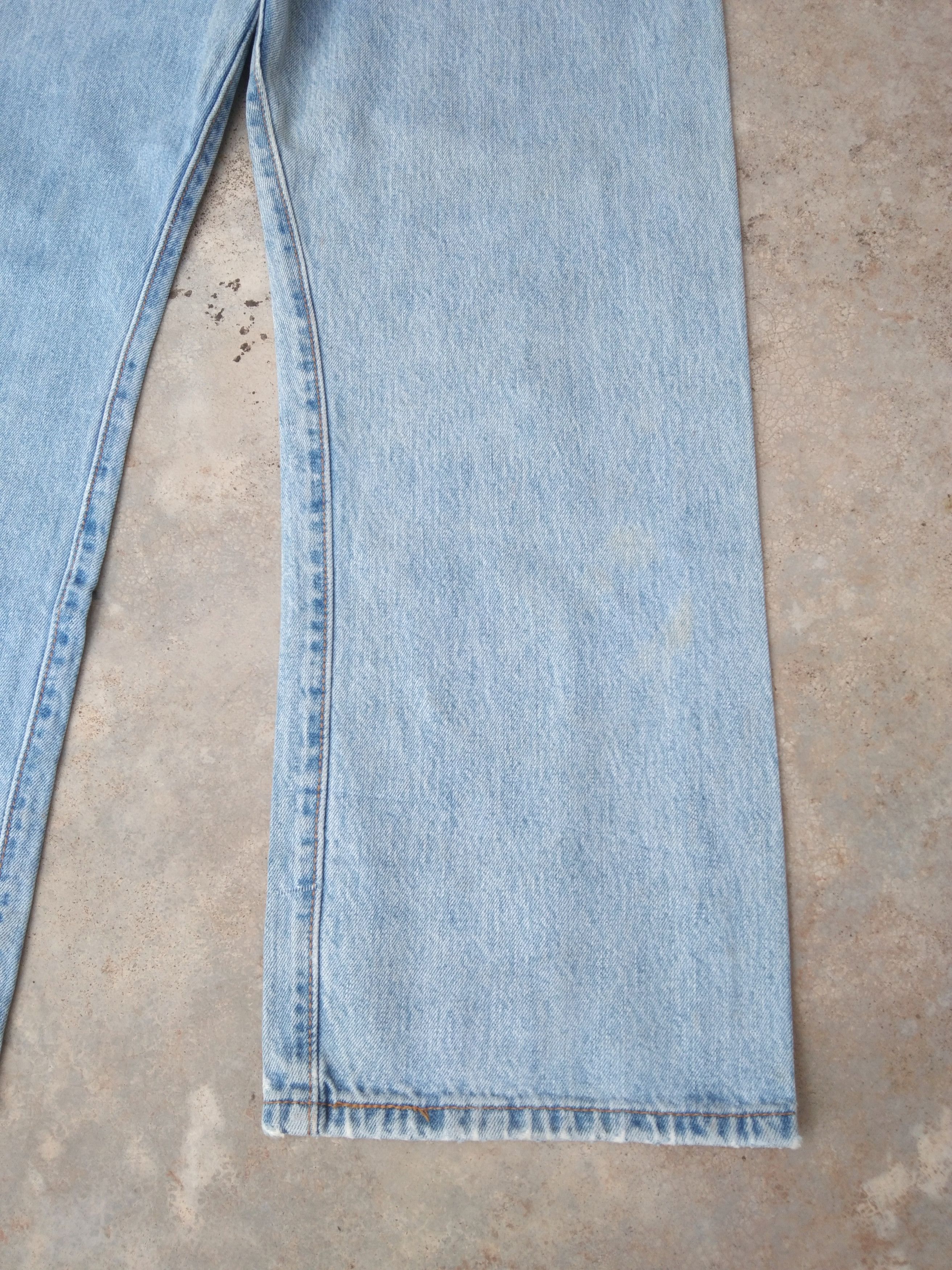 Levi's × Vintage Vintage Levis 501 Straight Leg Jeans 38x30 Size US 38 / EU 54 - 3 Thumbnail