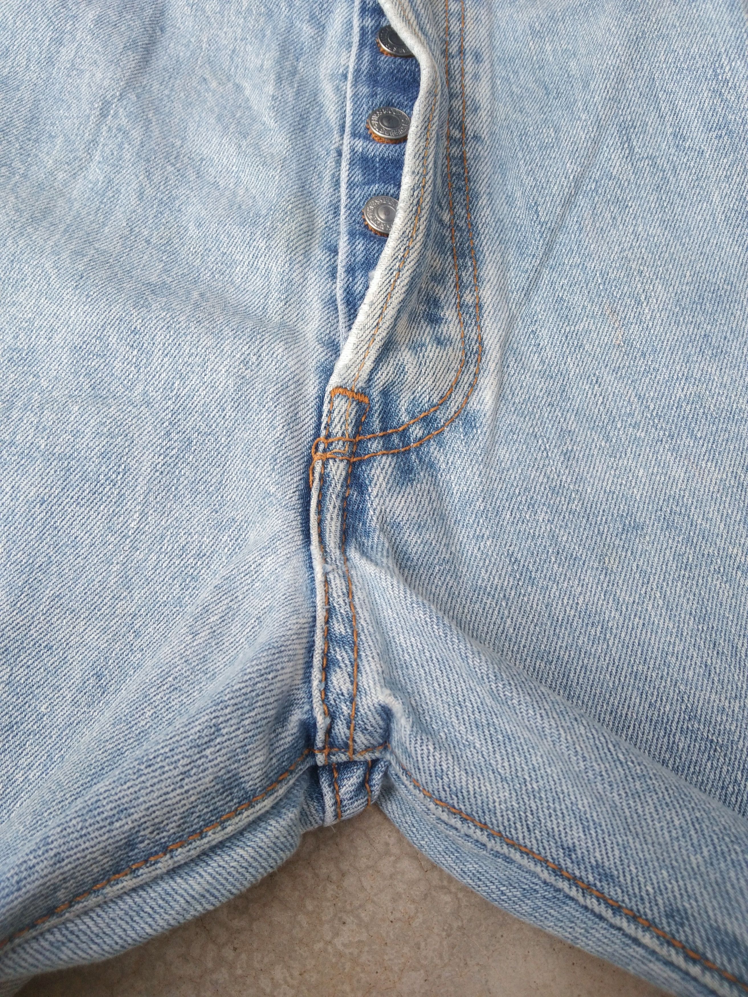 Levi's × Vintage Vintage Levis 501 Straight Leg Jeans 38x30 Size US 38 / EU 54 - 6 Thumbnail