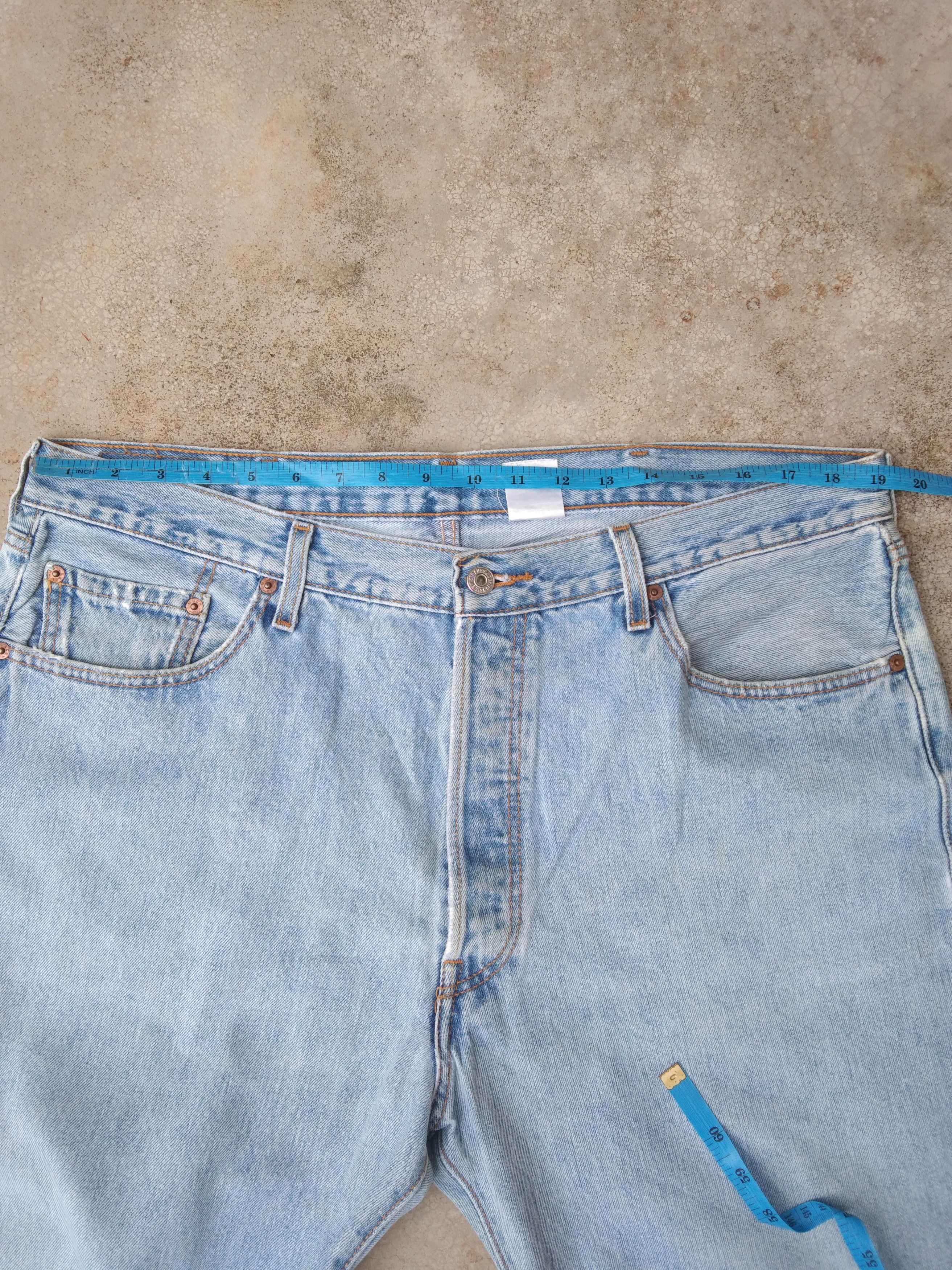 Levi's × Vintage Vintage Levis 501 Straight Leg Jeans 38x30 Size US 38 / EU 54 - 7 Thumbnail