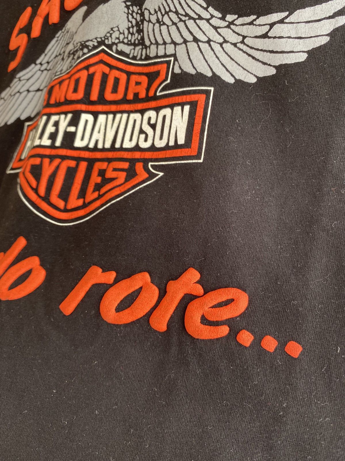 Band Tees 90’s Vintage Harley Davidson 3d Emblem Print Long Sleeve Size US M / EU 48-50 / 2 - 5 Thumbnail