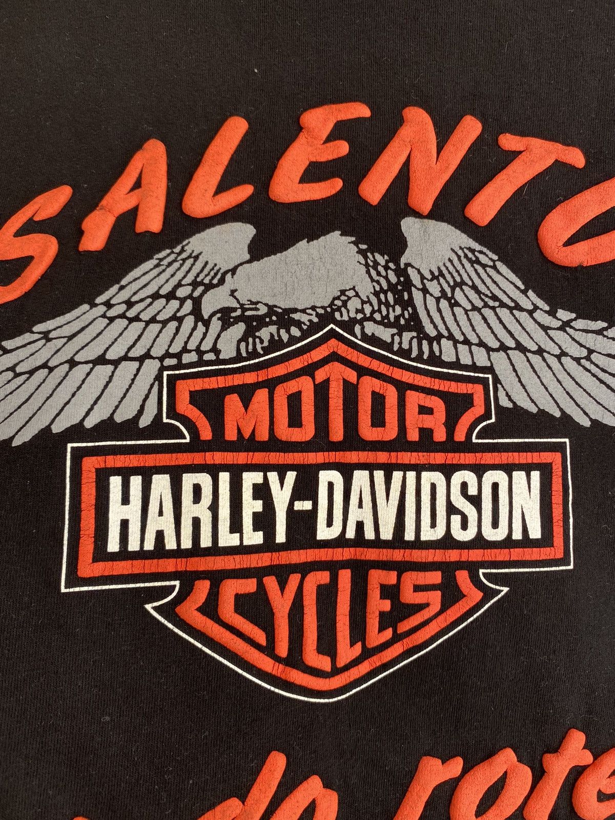 Band Tees 90’s Vintage Harley Davidson 3d Emblem Print Long Sleeve Size US M / EU 48-50 / 2 - 4 Thumbnail
