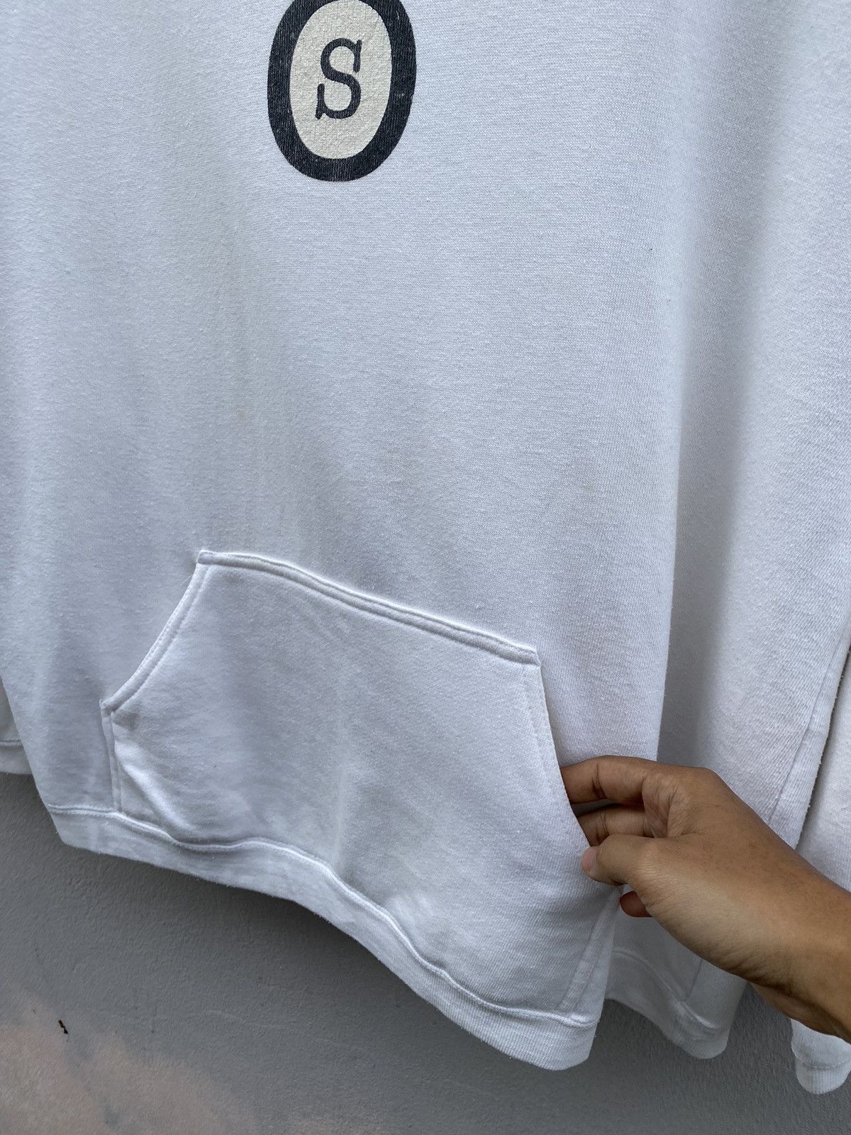 Stussy 💥RARE💥 Vintage 90s STÜSSY “S” Crown 👑 Center Logo Hoodie Size US L / EU 52-54 / 3 - 9 Thumbnail