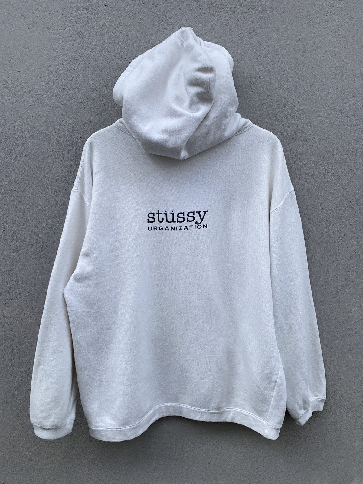 Stussy 💥RARE💥 Vintage 90s STÜSSY “S” Crown 👑 Center Logo Hoodie Size US L / EU 52-54 / 3 - 10 Thumbnail