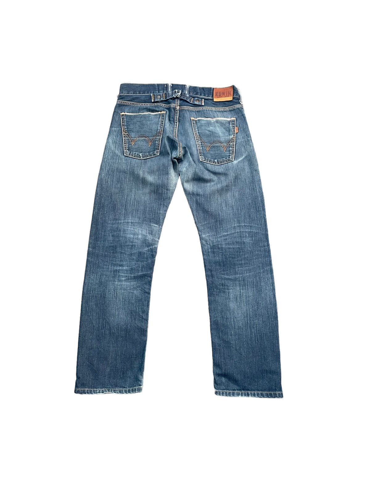 Edwin Vintage Edwin 505SK Selvedge Distresed & Rework Size US 32 / EU 48 - 9 Thumbnail