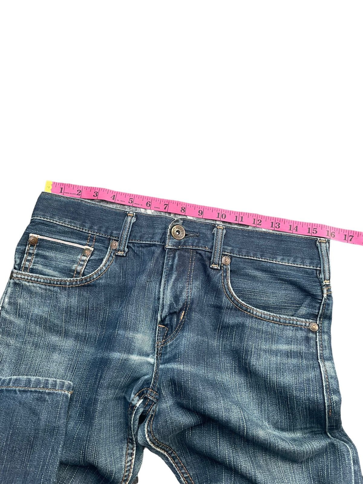 Edwin Vintage Edwin 505SK Selvedge Distresed & Rework Size US 32 / EU 48 - 17 Thumbnail