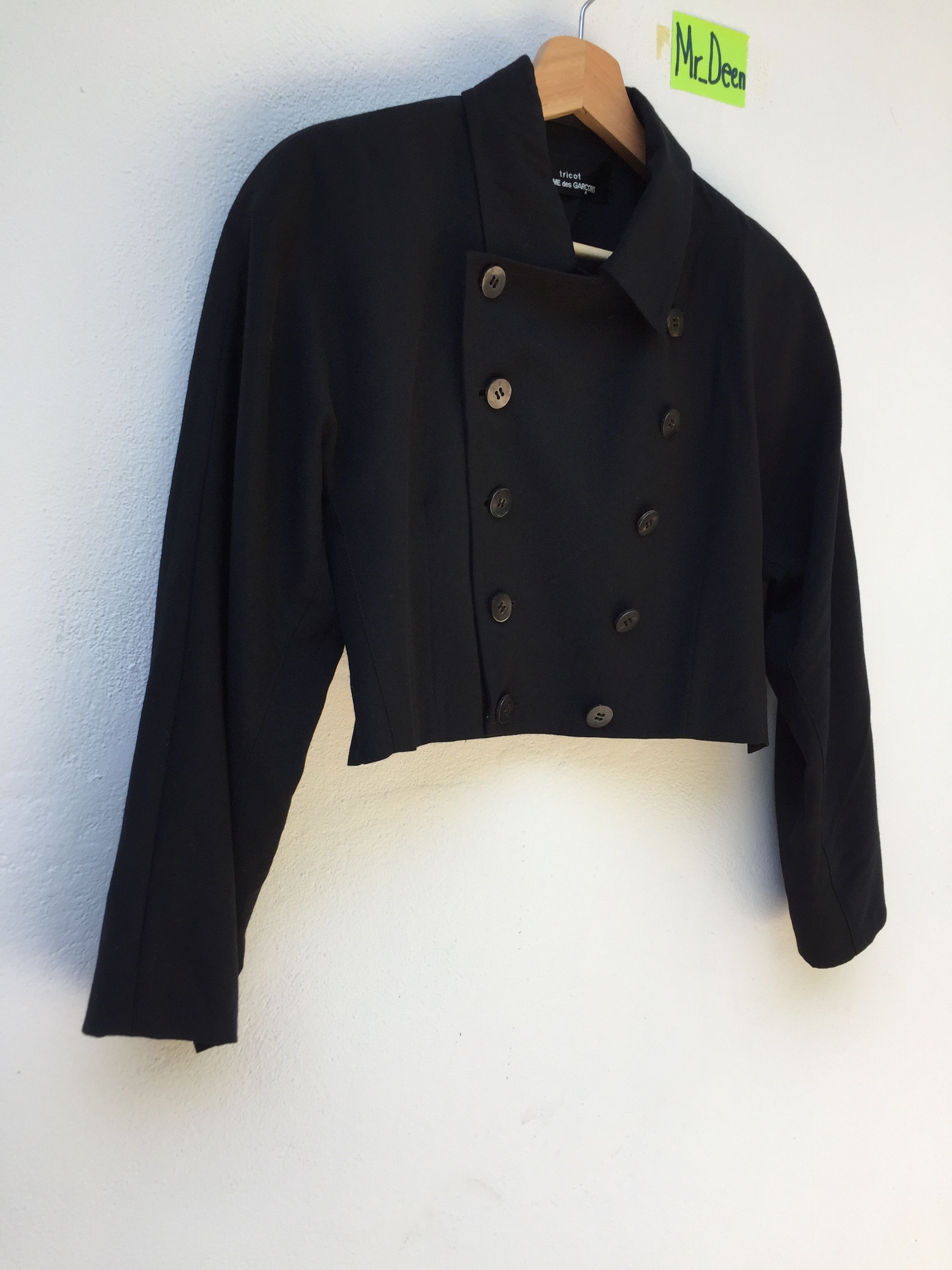 Comme des Garcons 1988 History Piece Tricot Comme Des Garcons AD1988 Cropped Size S / US 4 / IT 40 - 4 Thumbnail