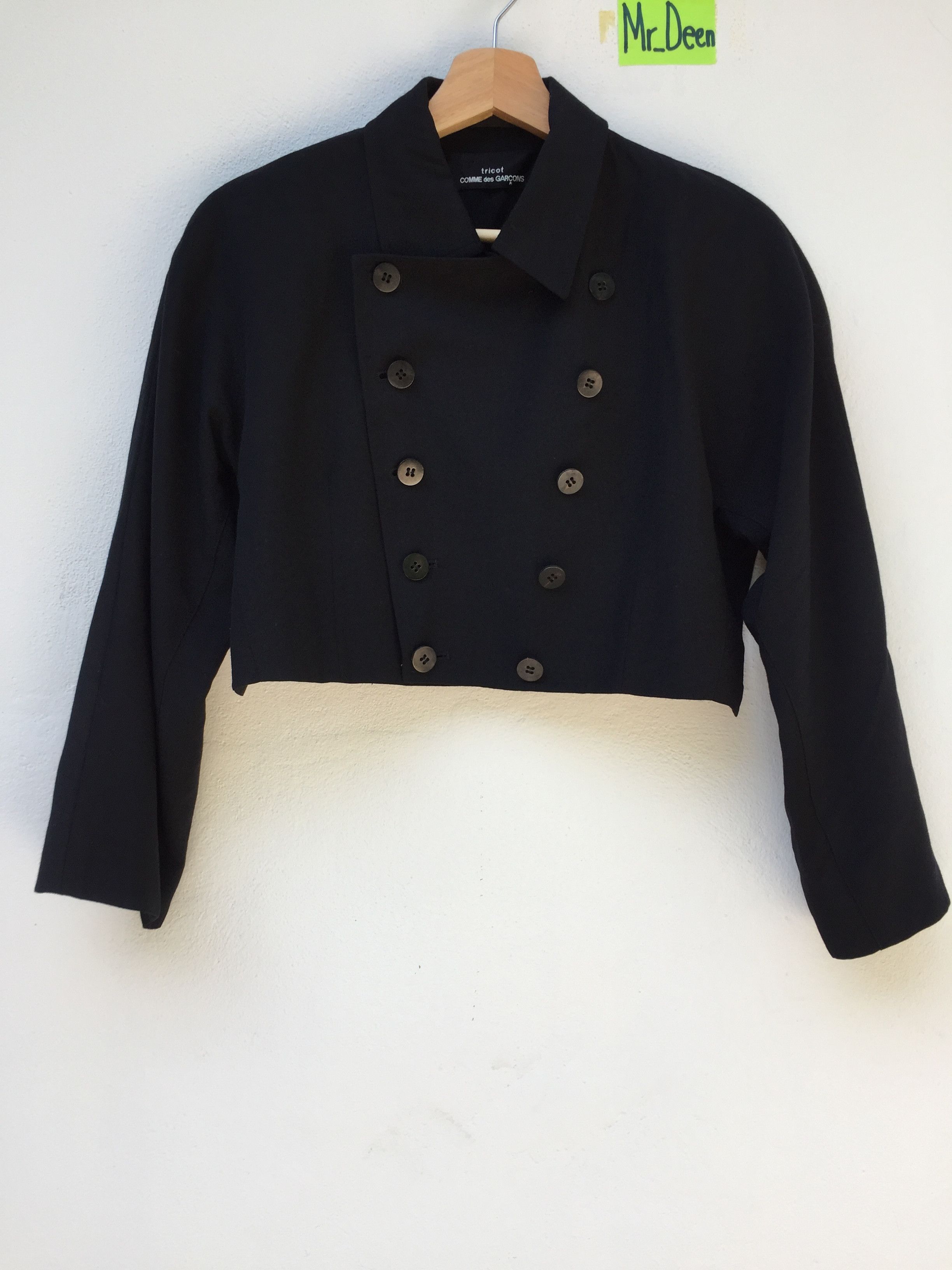 Comme des Garcons 1988 History Piece Tricot Comme Des Garcons AD1988 Cropped Size S / US 4 / IT 40 - 6 Thumbnail