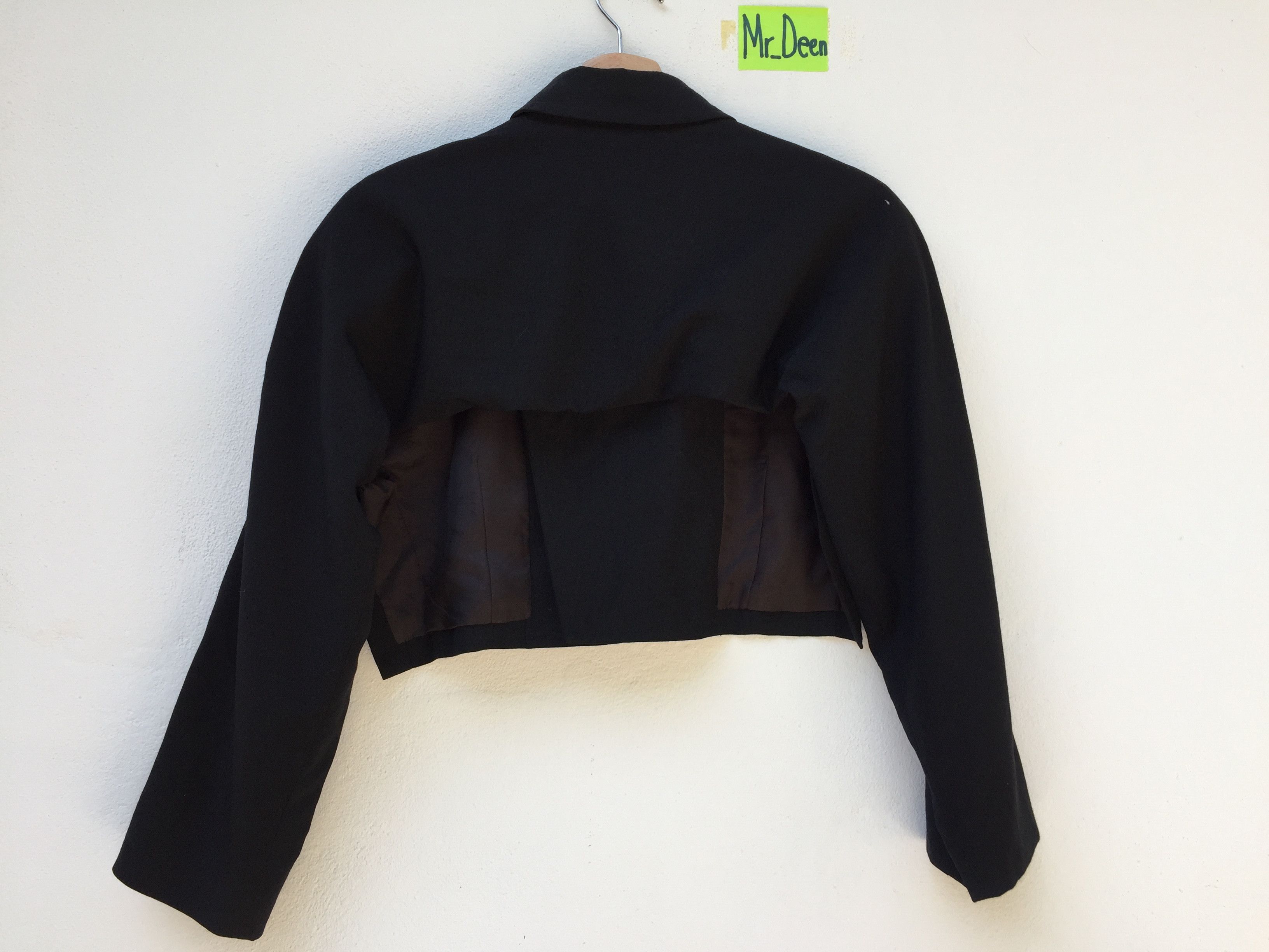 1988 History Piece Tricot Comme Des Garcons AD1988 Cropped