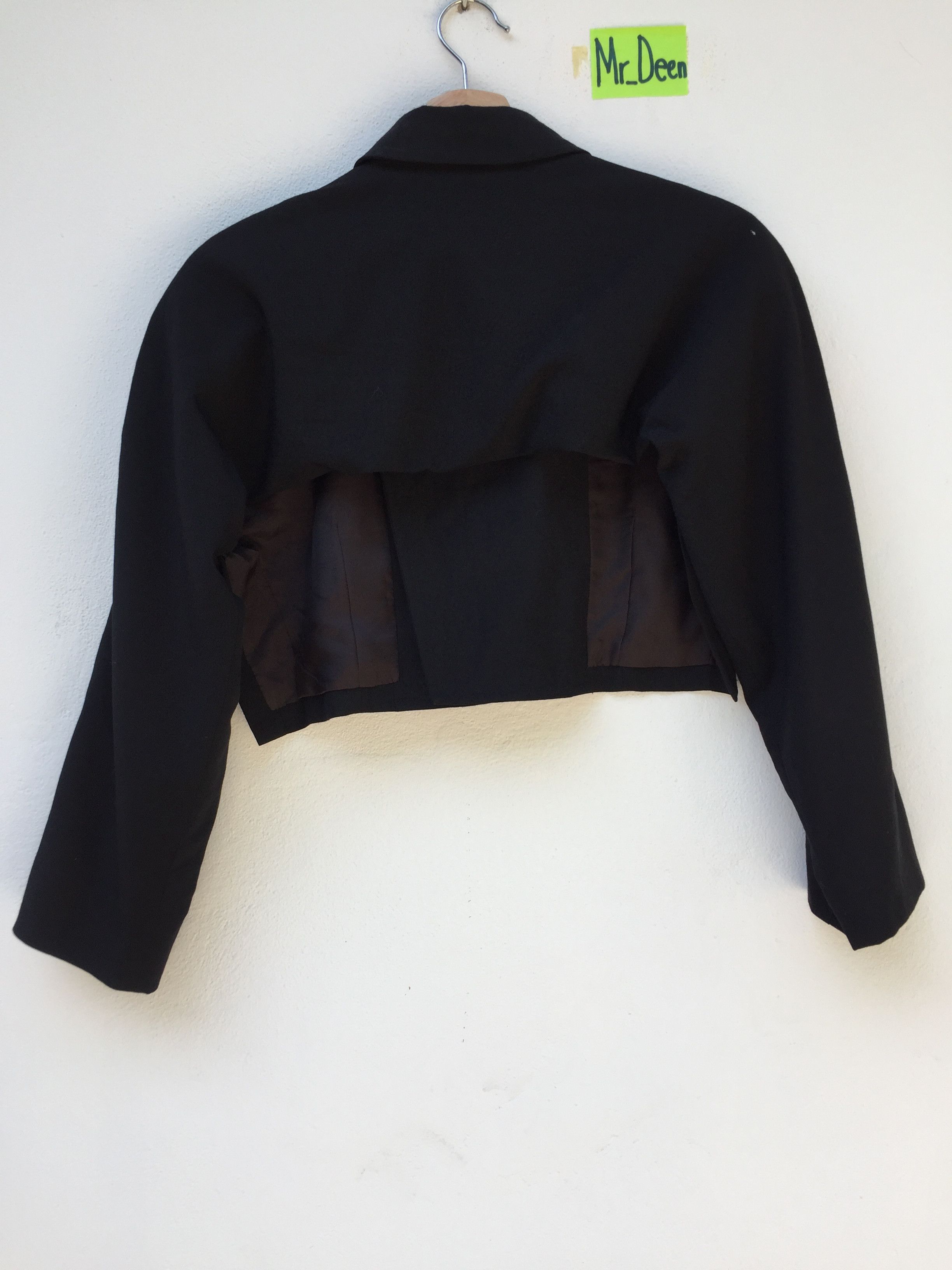 Comme des Garcons 1988 History Piece Tricot Comme Des Garcons AD1988 Cropped Size S / US 4 / IT 40 - 9 Thumbnail