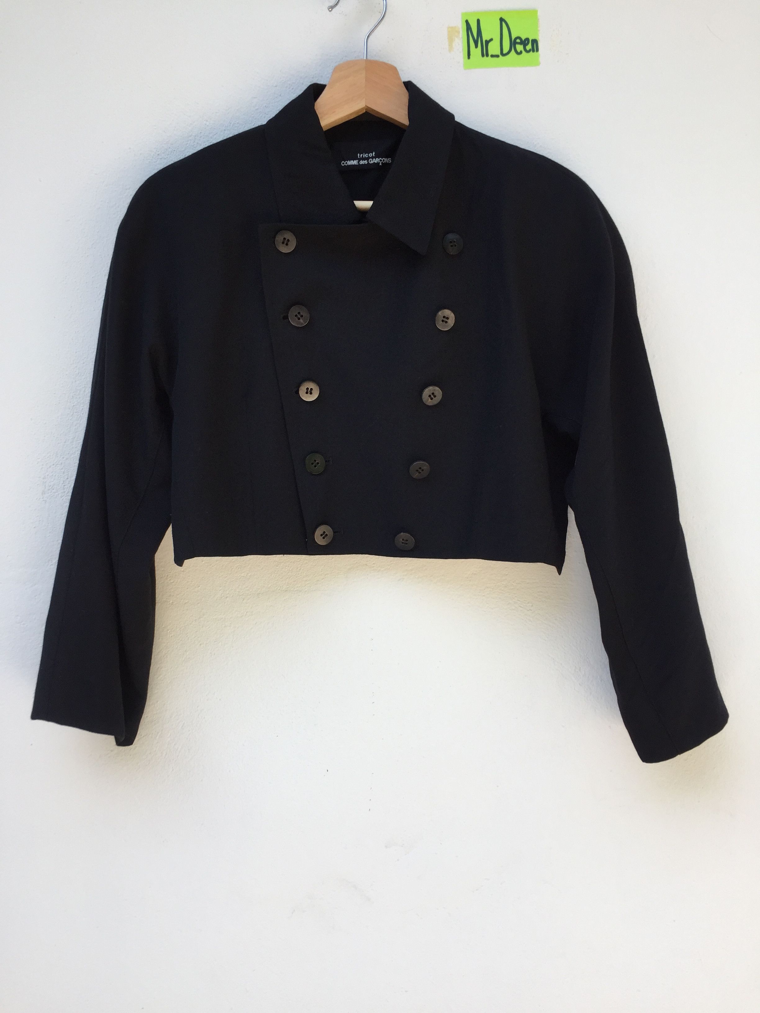 Comme des Garcons 1988 History Piece Tricot Comme Des Garcons AD1988 Cropped Size S / US 4 / IT 40 - 2 Thumbnail