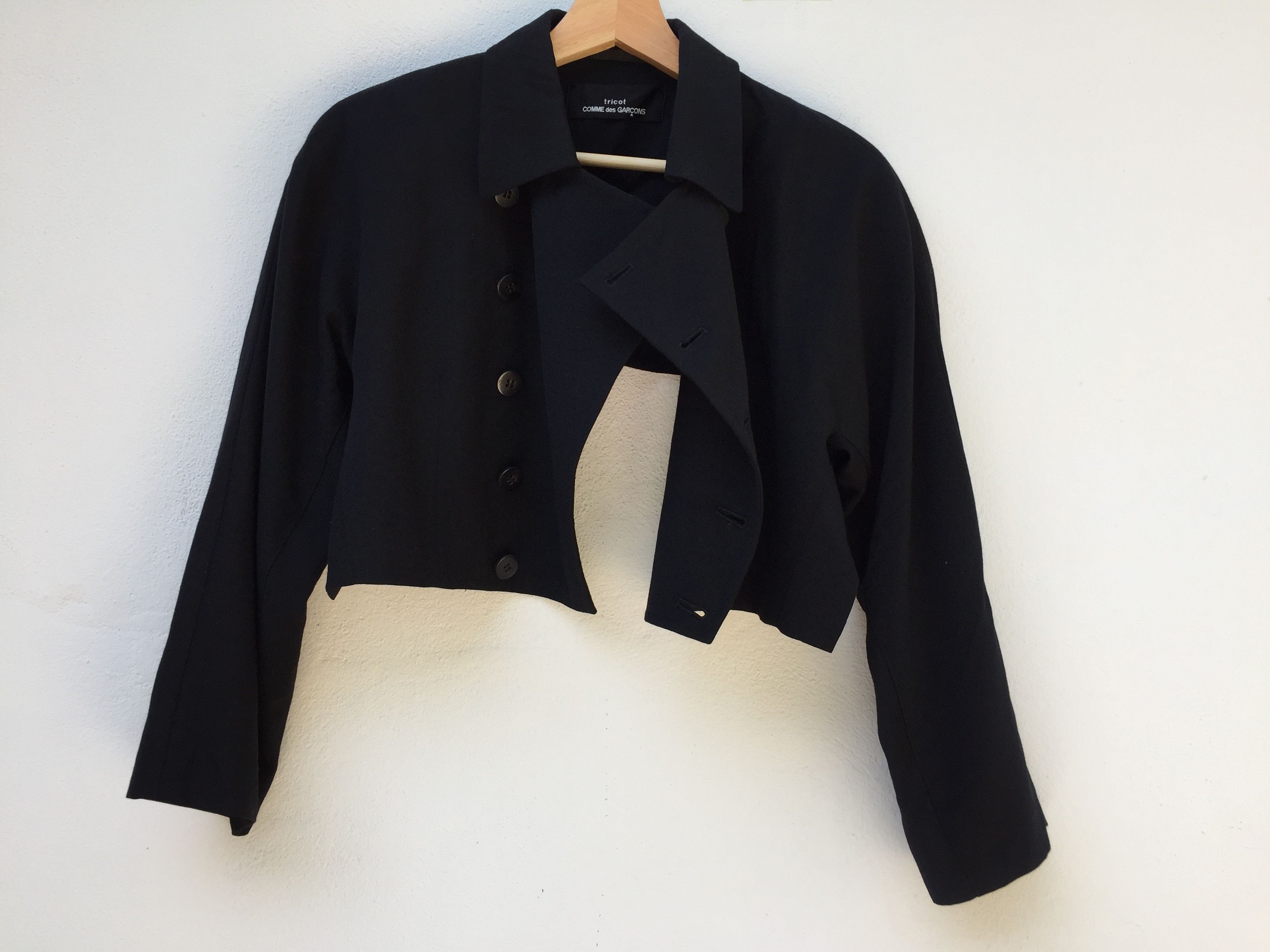 Comme des Garcons 1988 History Piece Tricot Comme Des Garcons AD1988 Cropped Size S / US 4 / IT 40 - 10 Thumbnail