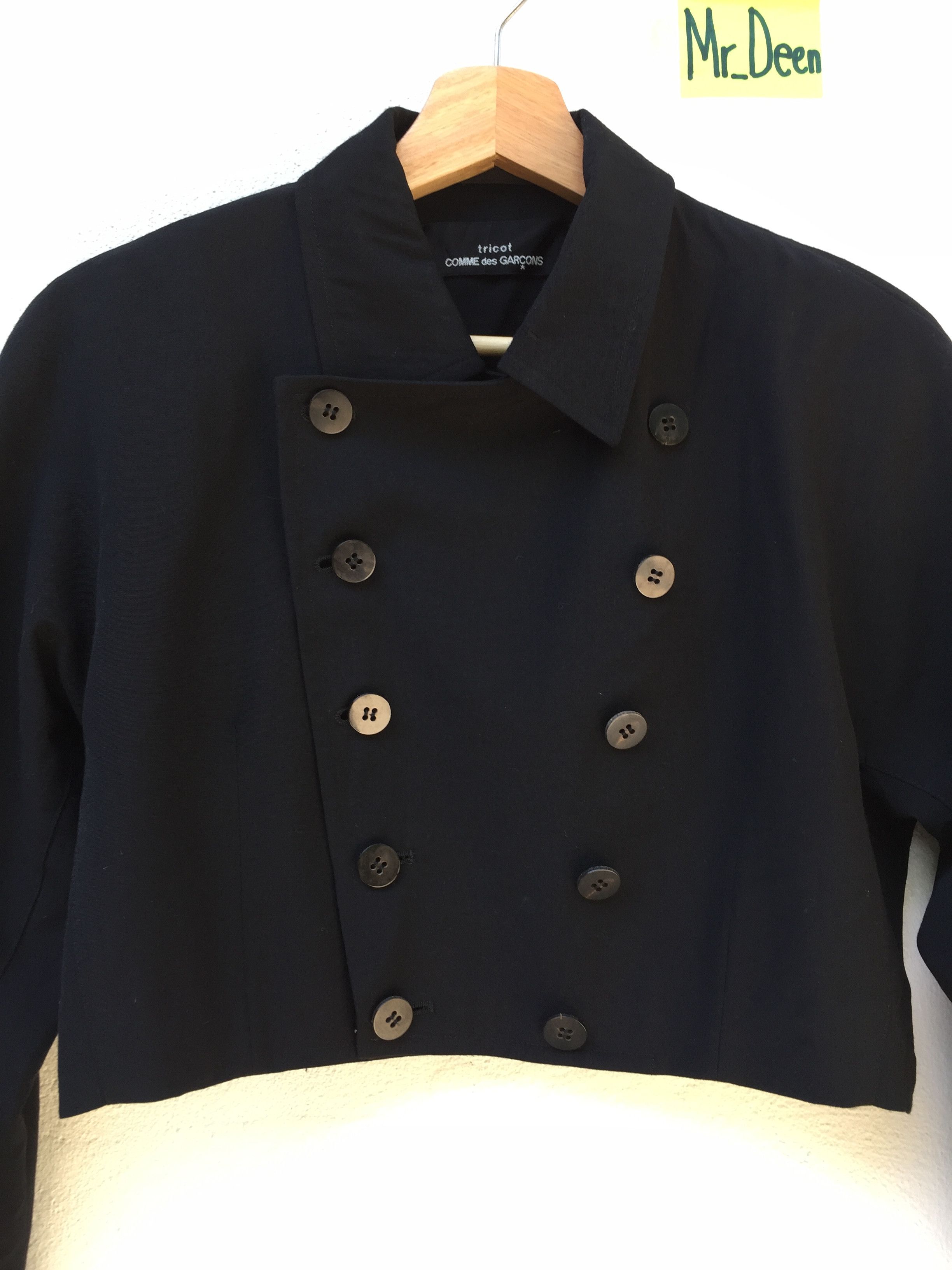 Comme des Garcons 1988 History Piece Tricot Comme Des Garcons AD1988 Cropped Size S / US 4 / IT 40 - 7 Thumbnail