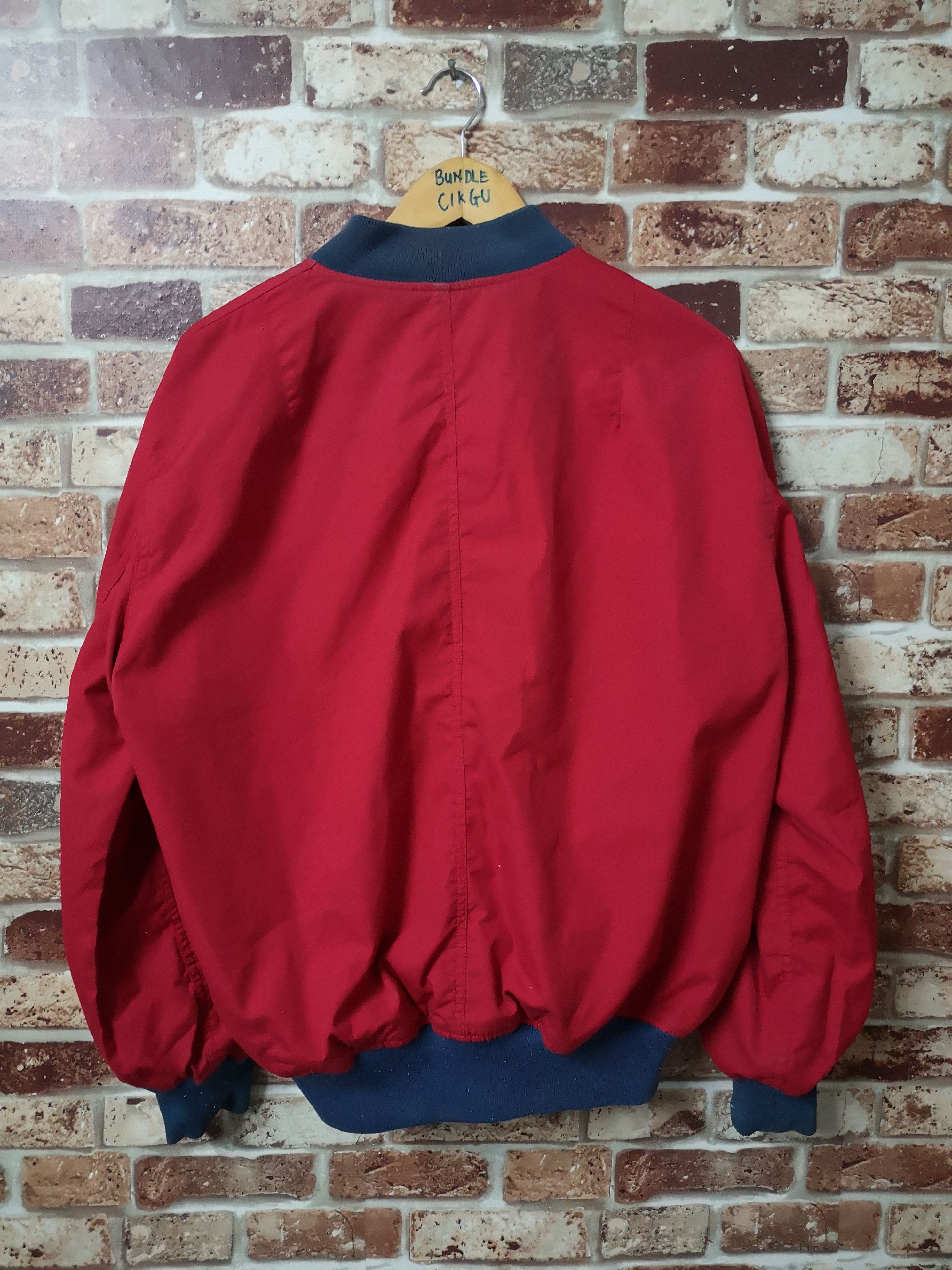 Vintage VINTAGE RACING KUSHITANI REVESIBLE BOMBER JACKET Size US L / EU 52-54 / 3 - 15 Thumbnail