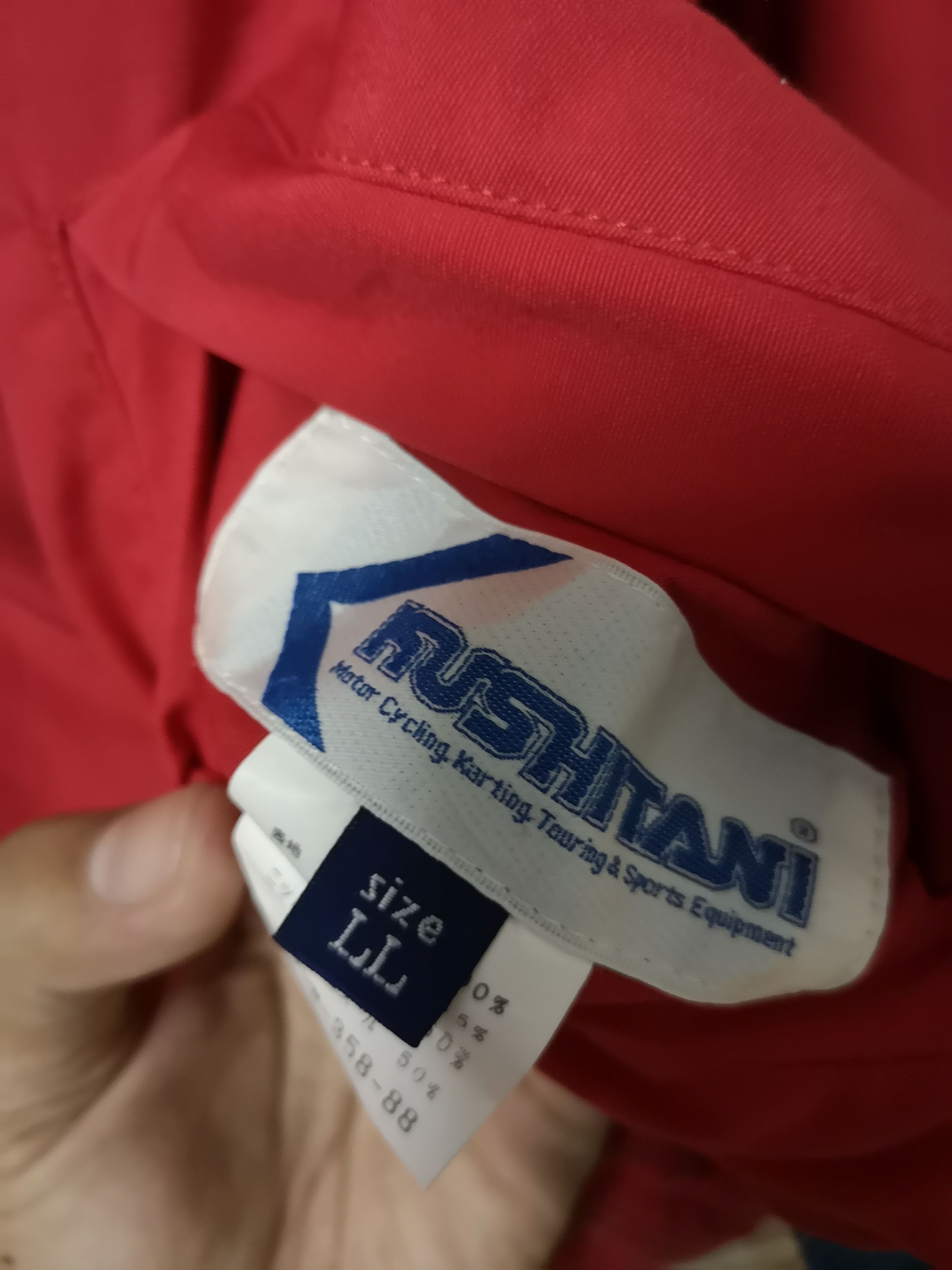 Vintage VINTAGE RACING KUSHITANI REVESIBLE BOMBER JACKET Size US L / EU 52-54 / 3 - 16 Thumbnail