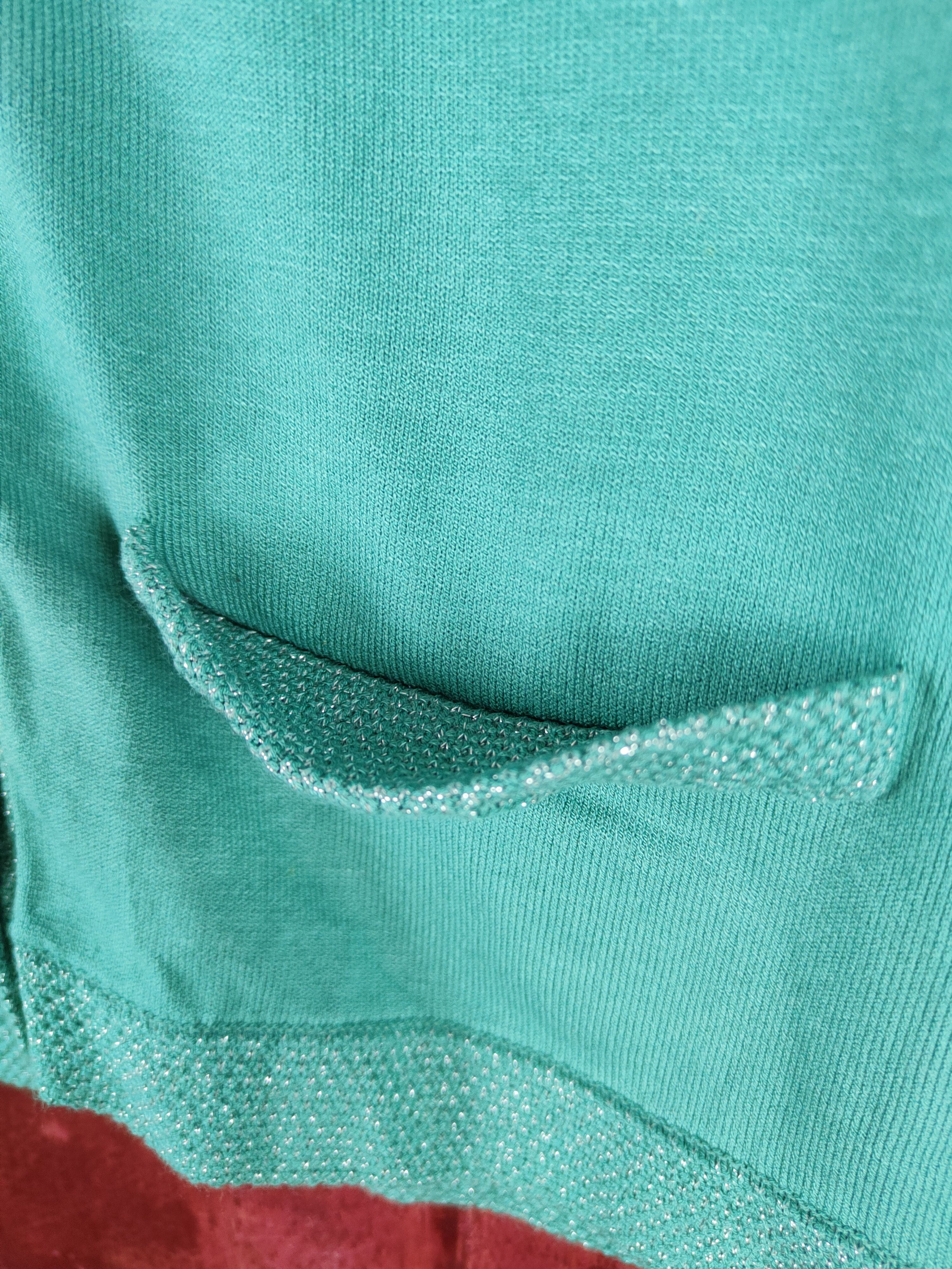 Homespun Knitwear × Japanese Brand Inéd Mint Green plain knitwear Cardigan #S913 Size S / US 4 / IT 40 - 6 Thumbnail