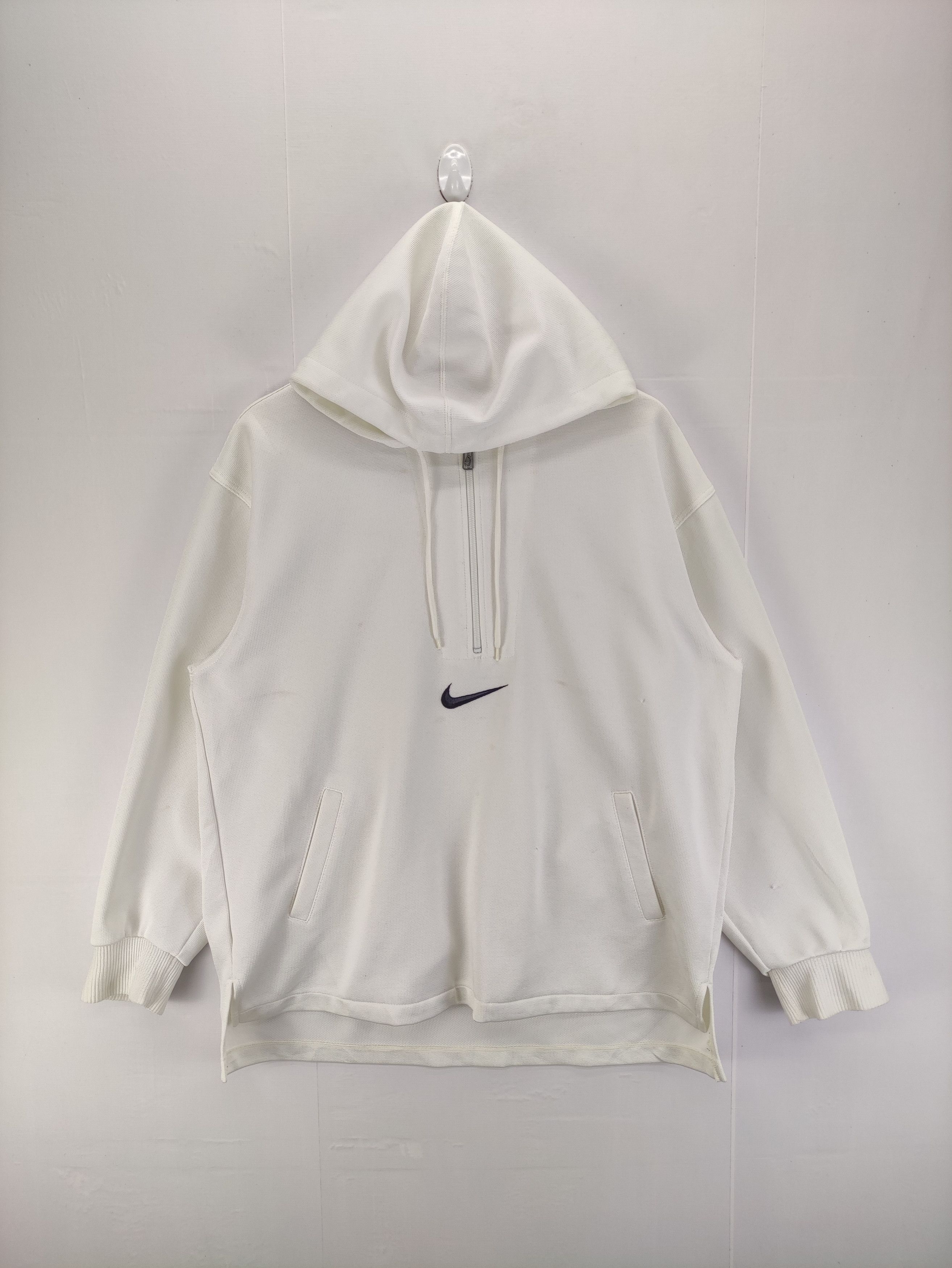Nike Vintage Nike Swoosh Sweater Hoodie Pullover Size US L / EU 52-54 / 3 - 1 Thumbnail